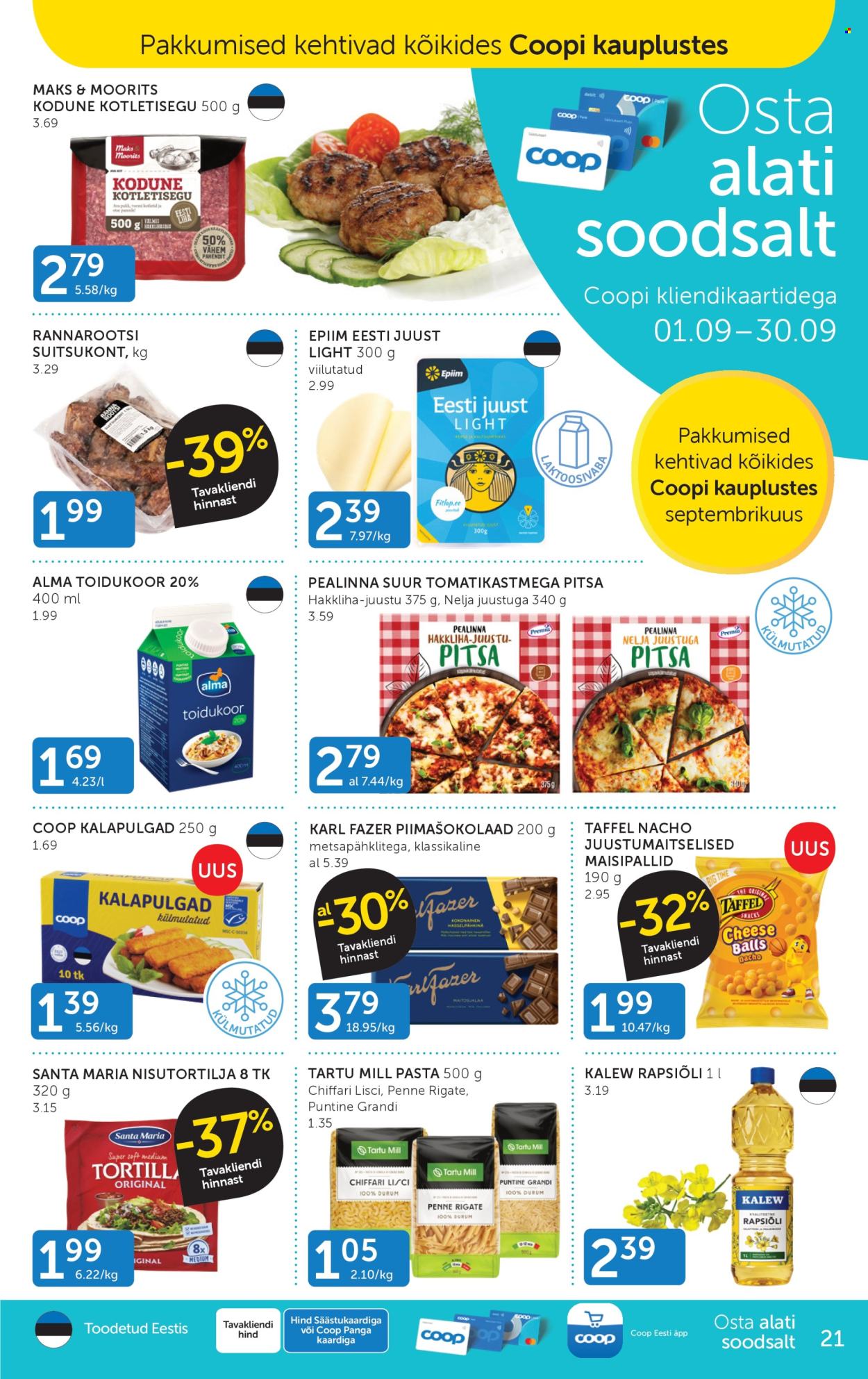 coop - Coop kliendileht (16.09 - 22.09.2025) - page: 21