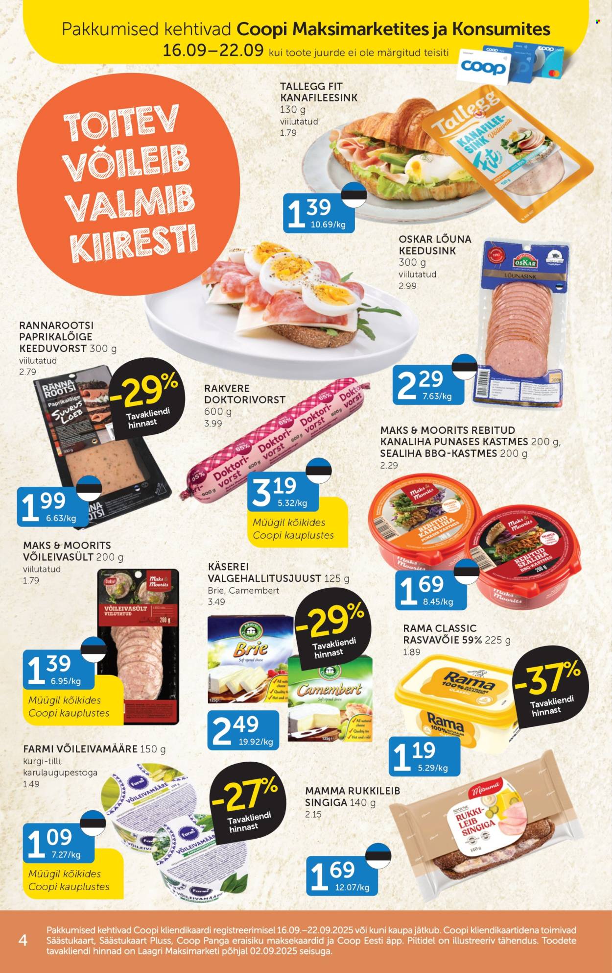 coop - Coop kliendileht (16.09 - 22.09.2025) - page: 4