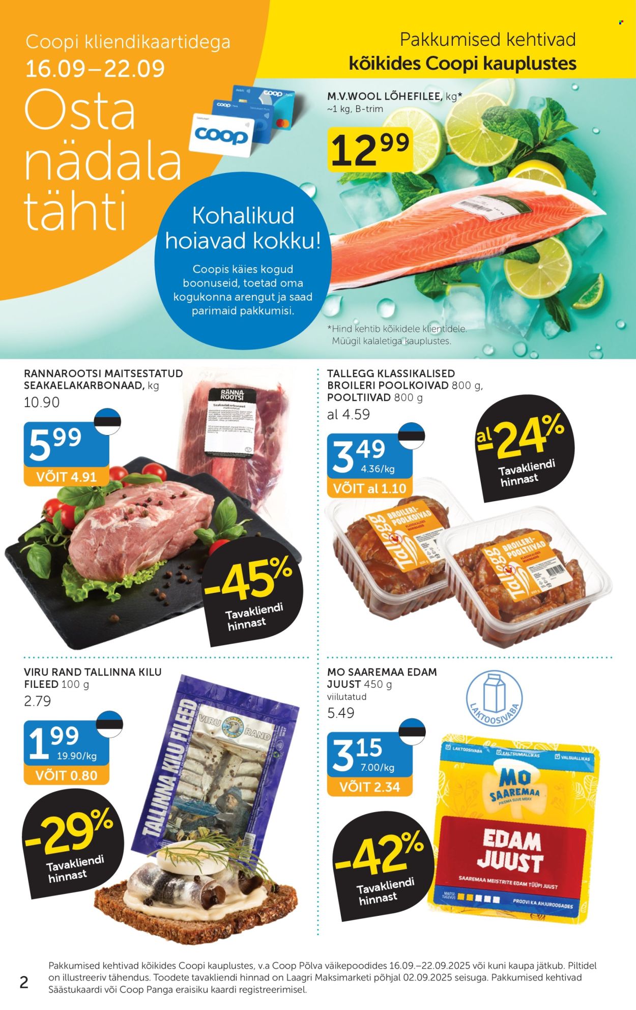 coop - Coop kliendileht (16.09 - 22.09.2025) - page: 2