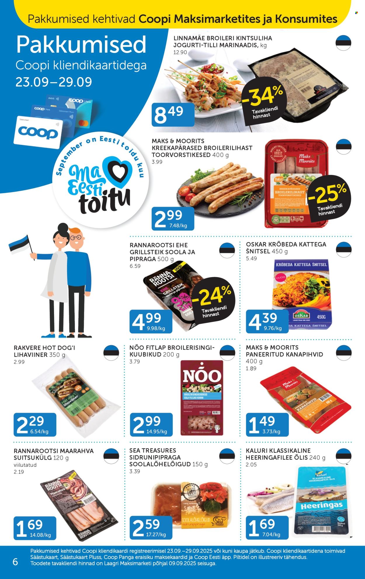 coop - Coop kliendileht (23.09 - 29.09.2025) - page: 6