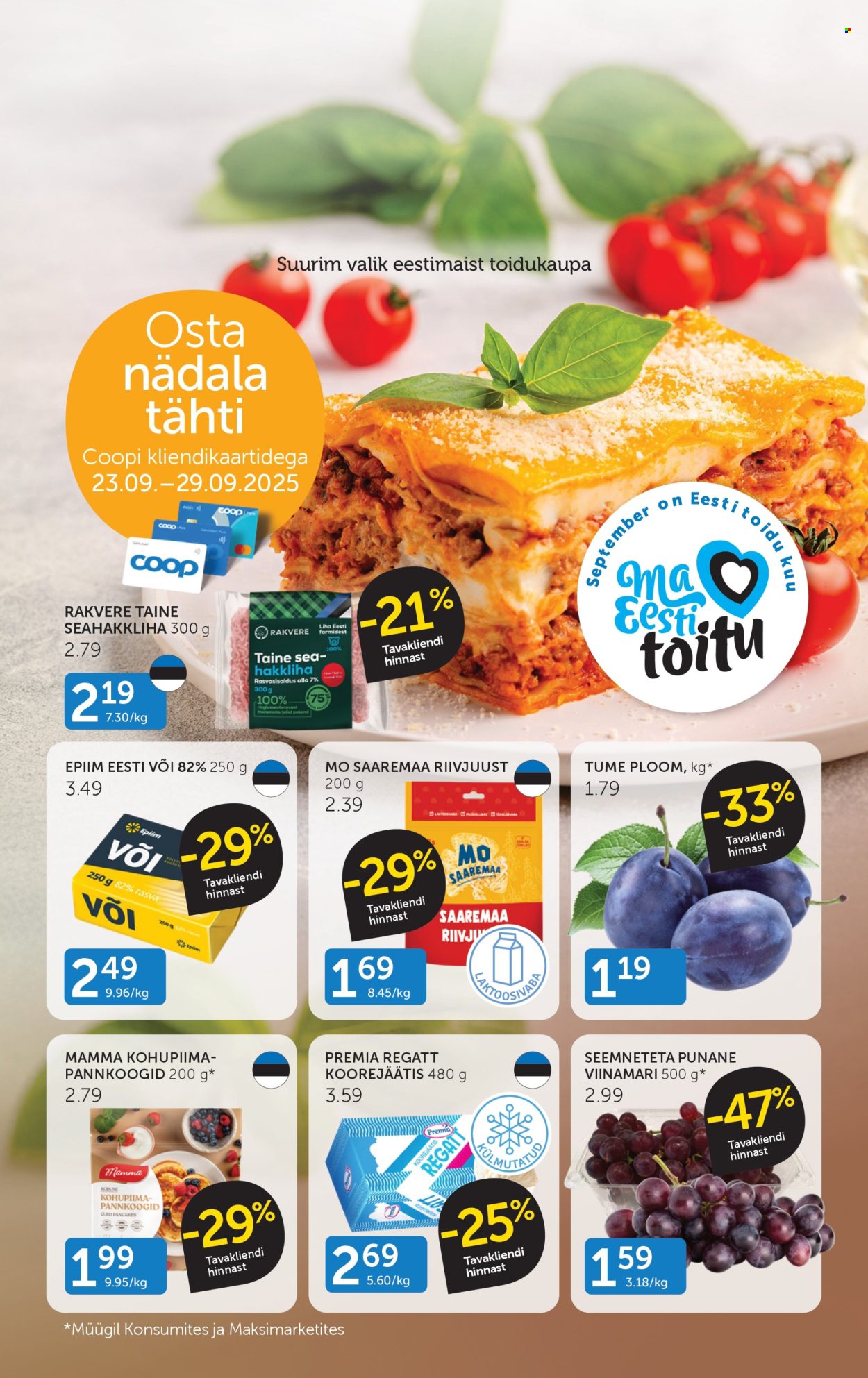 coop - Coop kliendileht (23.09 - 29.09.2025)