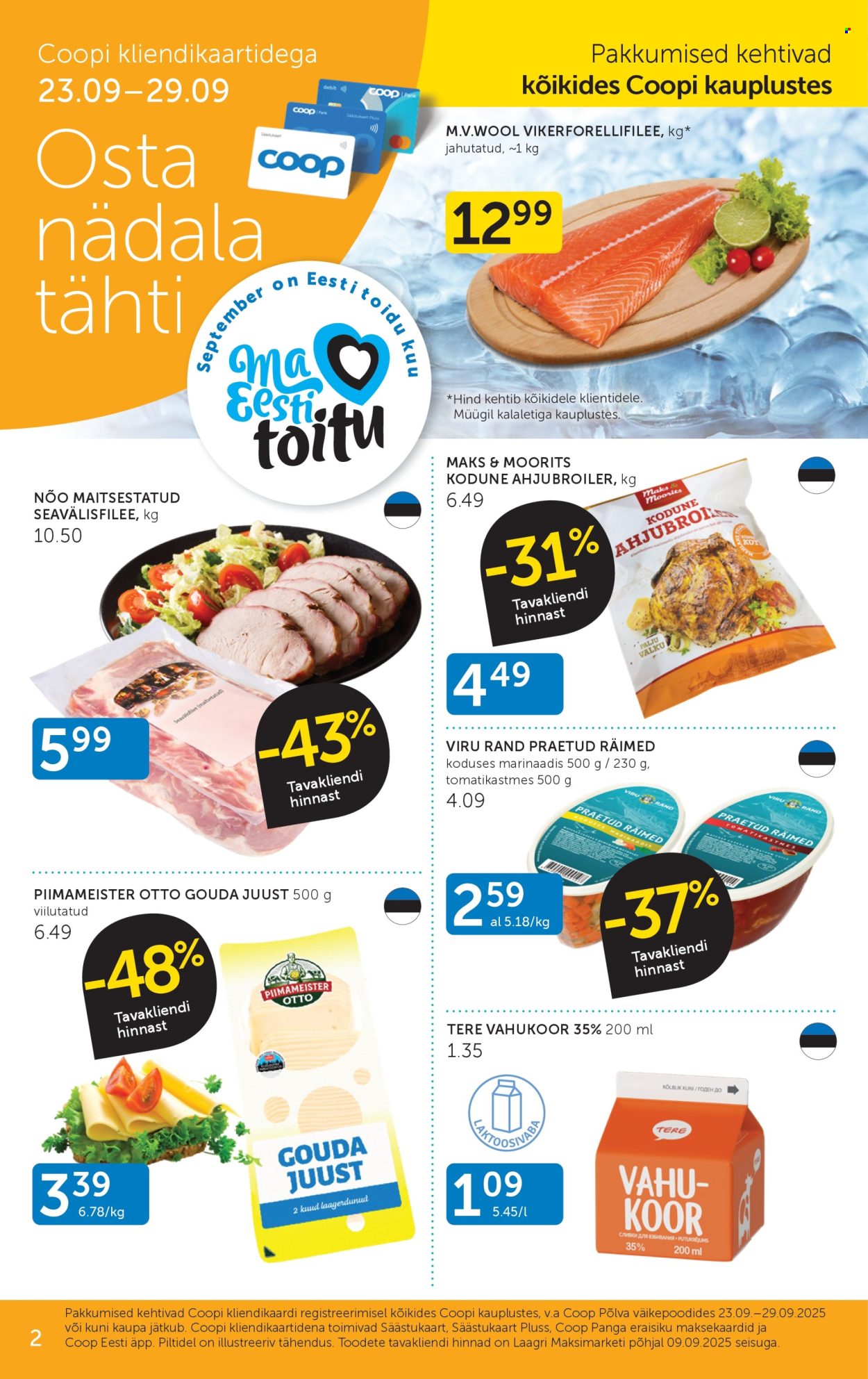 coop - Coop kliendileht (23.09 - 29.09.2025) - page: 2