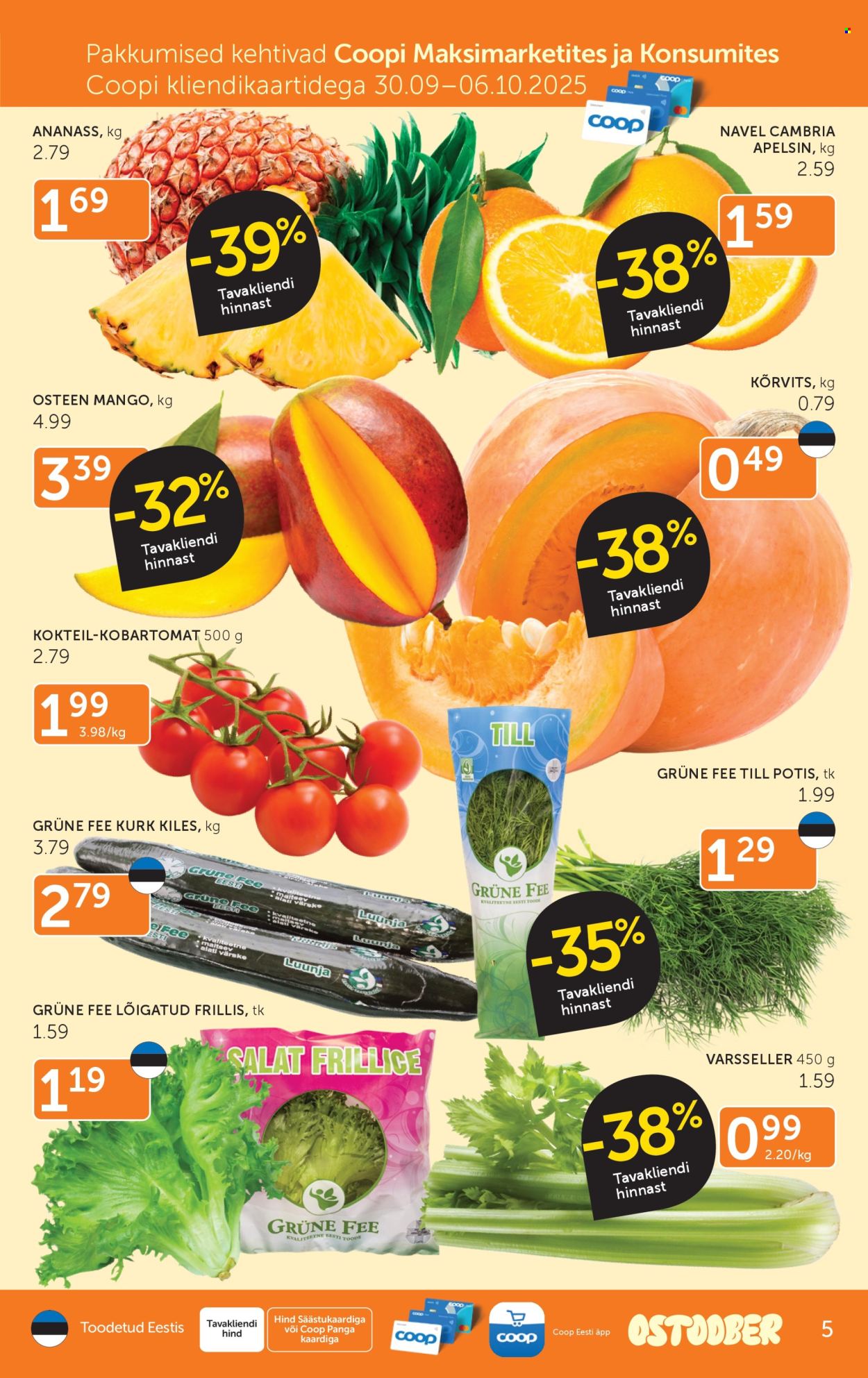 coop - Coop kliendileht (30.09 - 6.10.2025) - page: 5