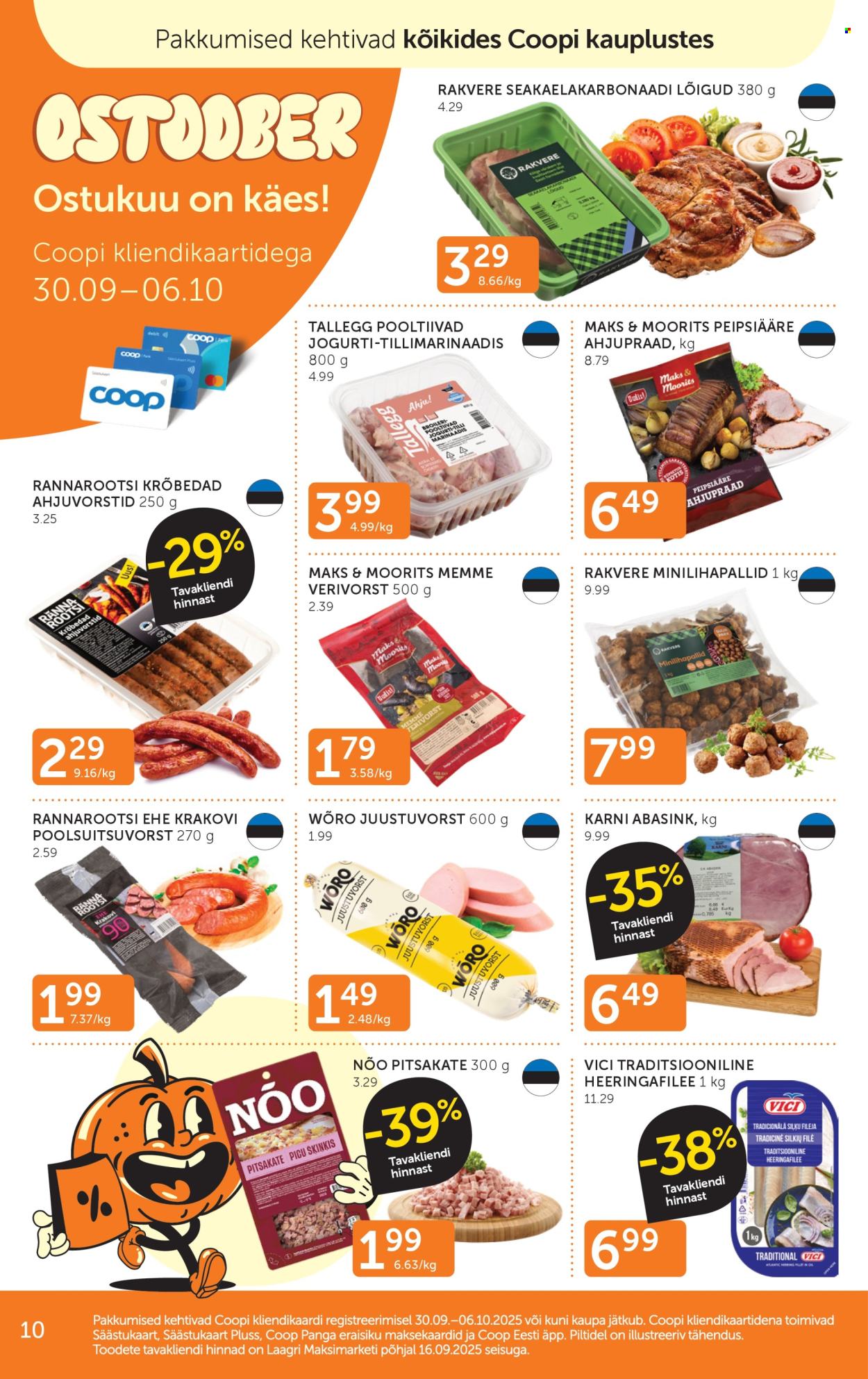 coop - Coop kliendileht (30.09 - 6.10.2025) - page: 10