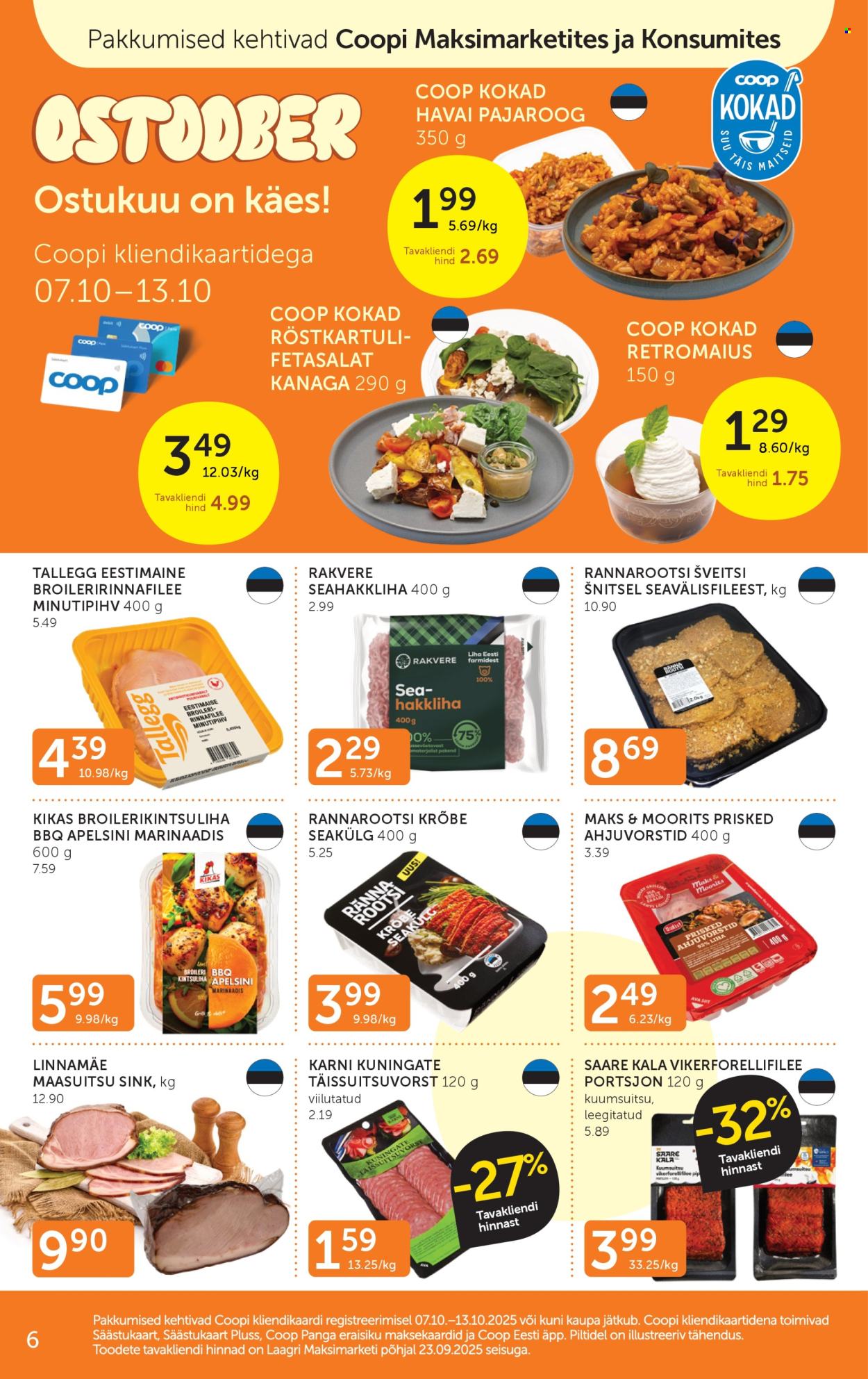 coop - Coop kliendileht (7.10 - 13.10.2025) - page: 6