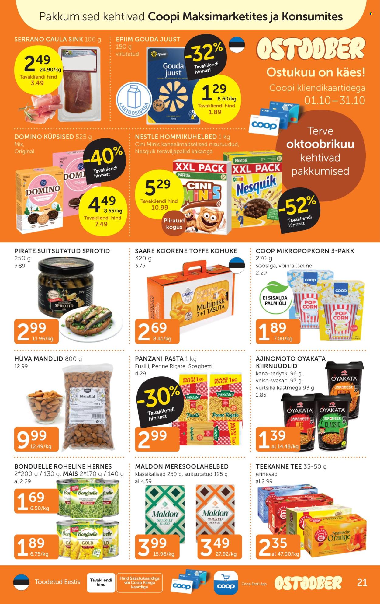 coop - Coop kliendileht (7.10 - 13.10.2025) - page: 21