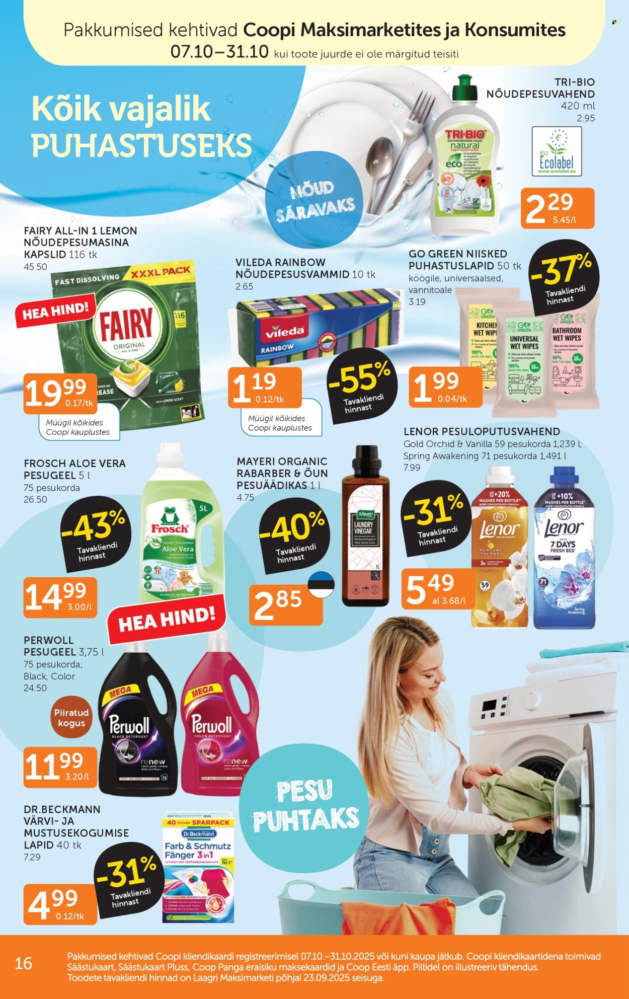 coop - Coop kliendileht (7.10 - 13.10.2025) - page: 16