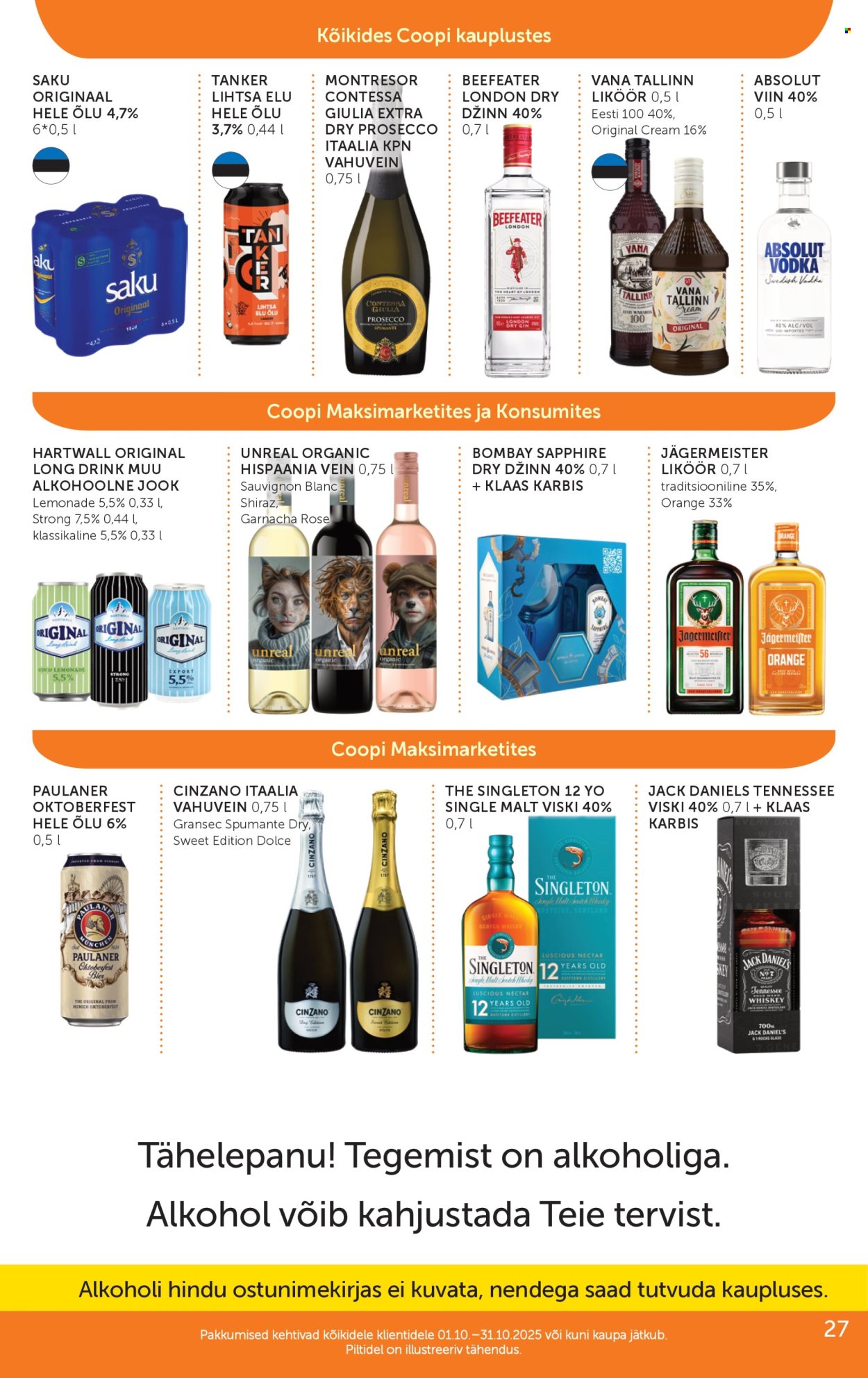 coop - Coop kliendileht (7.10 - 13.10.2025) - page: 27