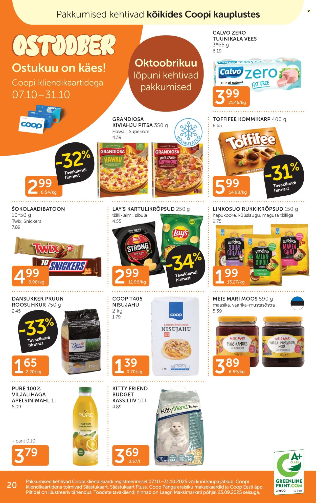 coop - Coop kliendileht (7.10 - 13.10.2025) - page: 20