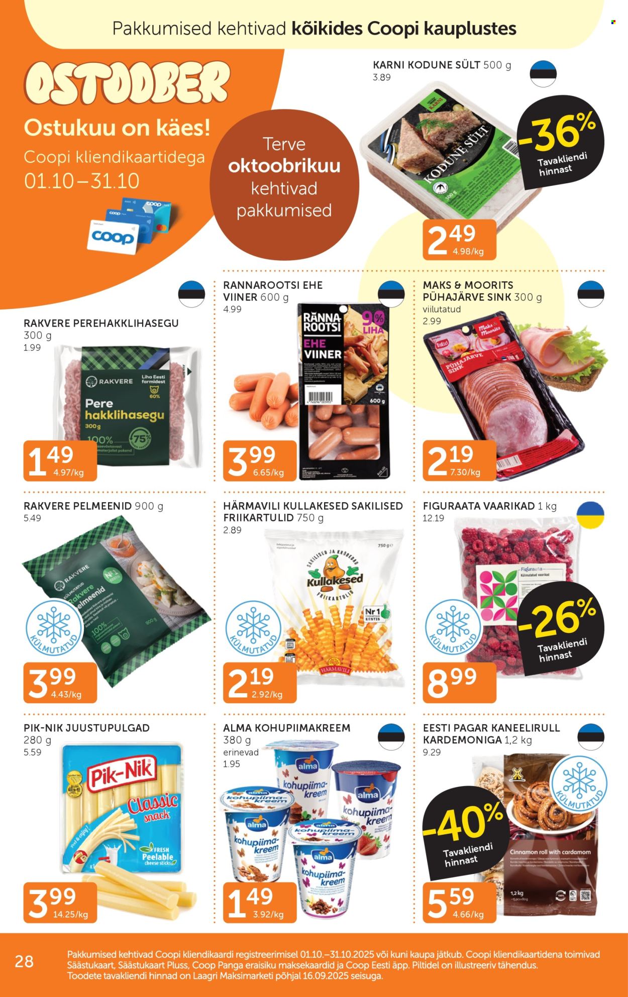 coop - Coop kliendileht (7.10 - 13.10.2025) - page: 28