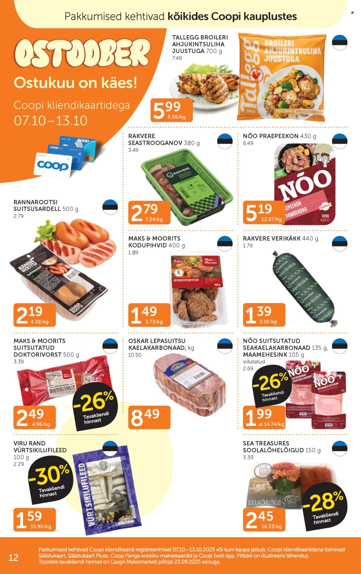 coop - Coop kliendileht (7.10 - 13.10.2025) - page: 12