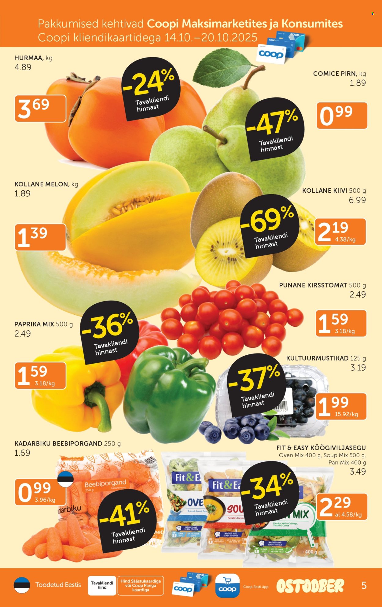 coop - Coop kliendileht (14.10 - 20.10.2025) - page: 5