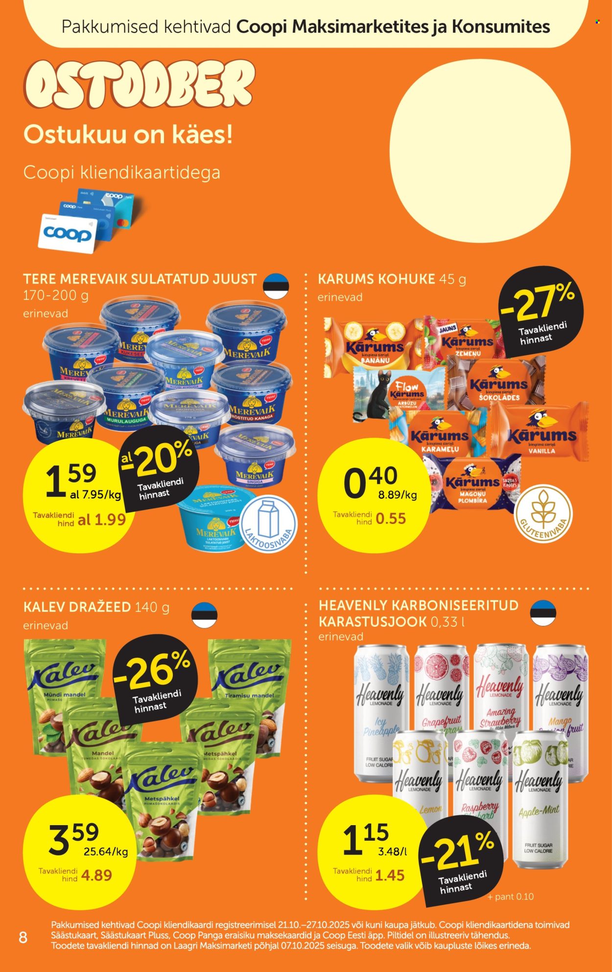 coop - Coop kliendileht (21.10 - 27.10.2025) - page: 8 coop - Coop kliendileht (21.10 - 27.10.2025) - page: 8