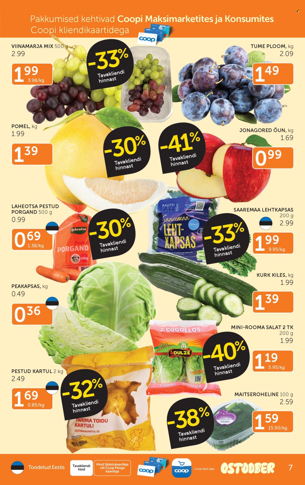 coop - Coop kliendileht (21.10 - 27.10.2025) - page: 7 coop - Coop kliendileht (21.10 - 27.10.2025) - page: 7