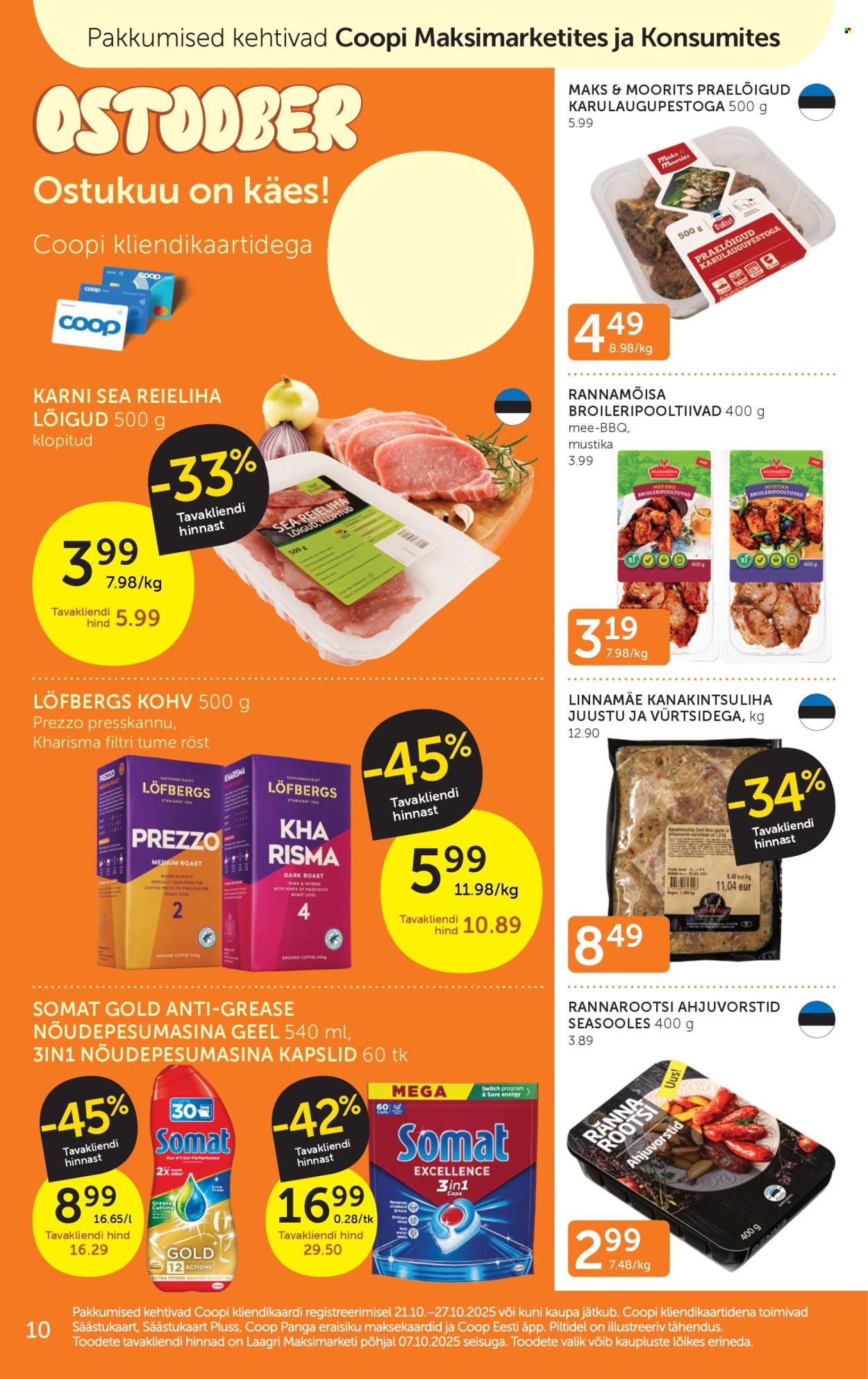 coop - Coop kliendileht (21.10 - 27.10.2025) - page: 10 coop - Coop kliendileht (21.10 - 27.10.2025) - page: 10