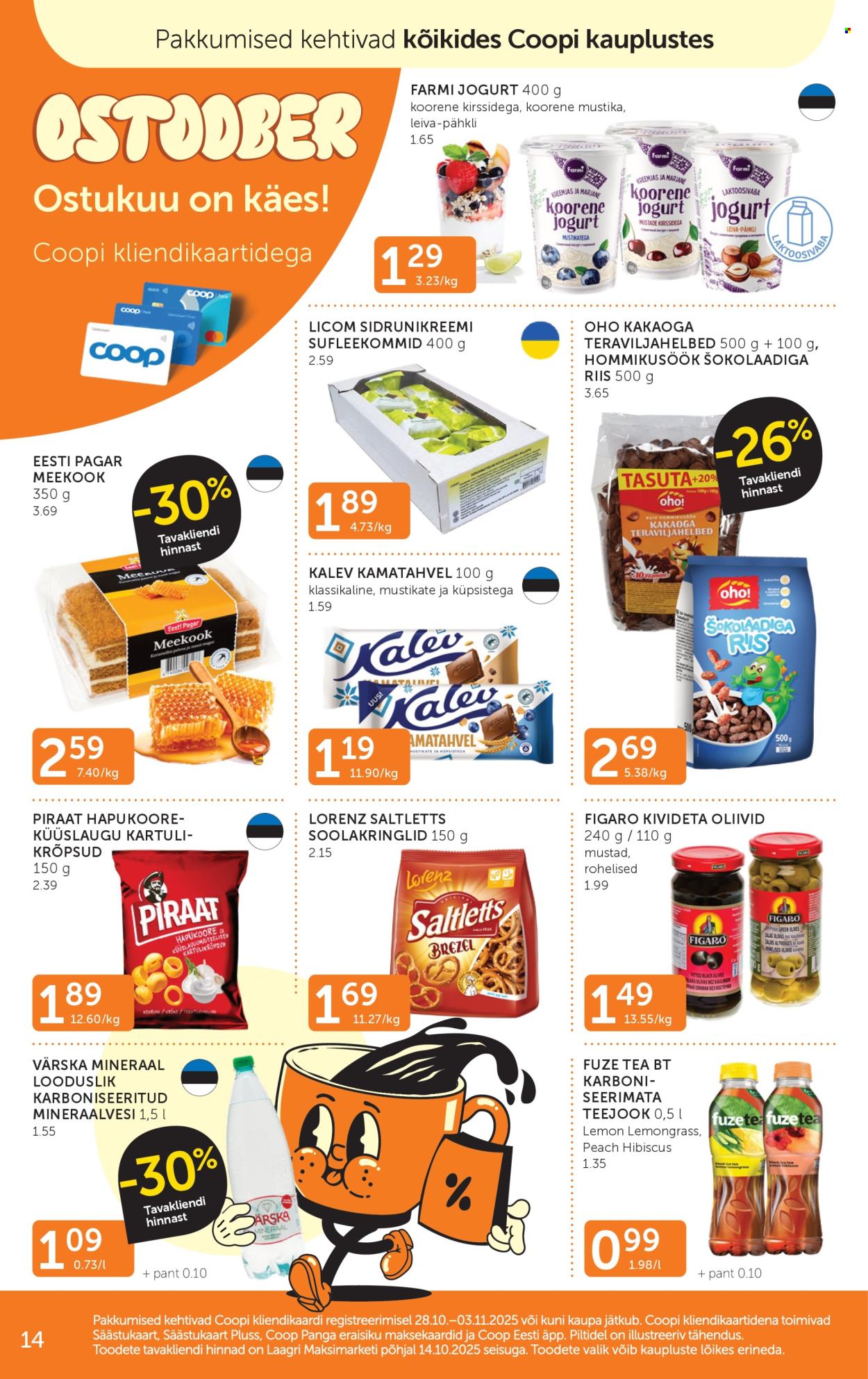 coop - Coop kliendileht (28.10 - 3.11.2025) - page: 14 coop - Coop kliendileht (28.10 - 3.11.2025) - page: 14