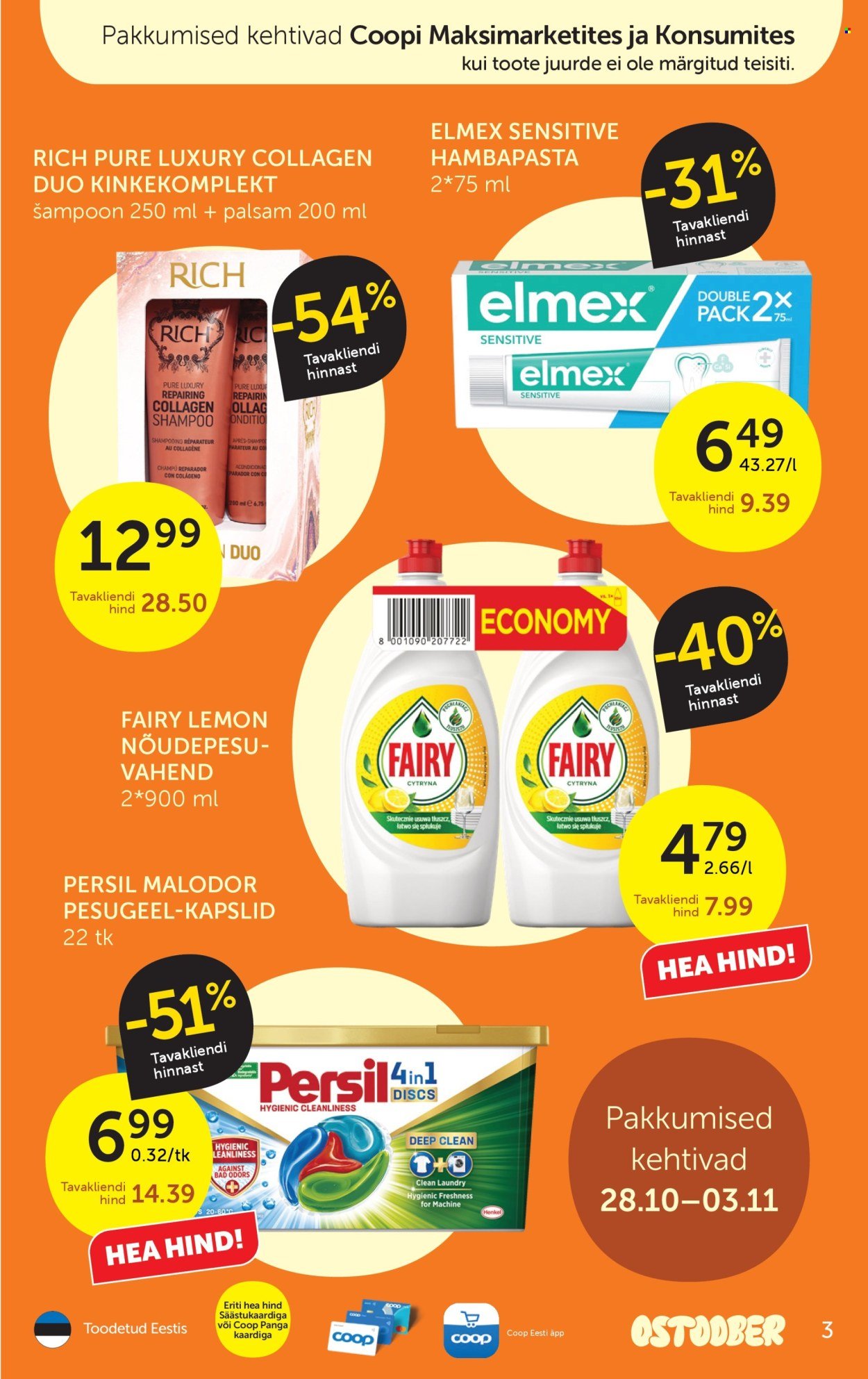 coop - Coop kliendileht (28.10 - 3.11.2025) - page: 3 coop - Coop kliendileht (28.10 - 3.11.2025) - page: 3