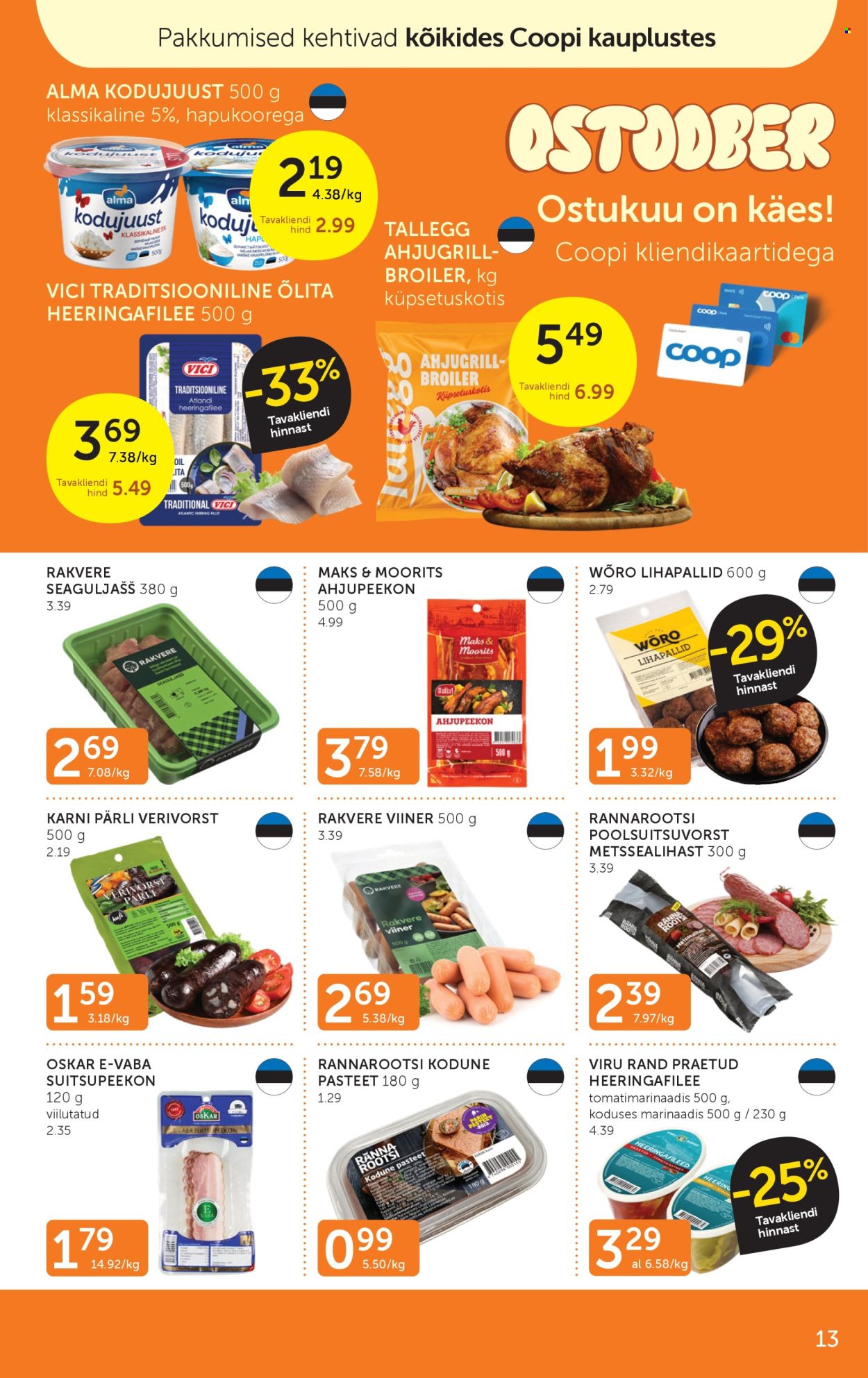 coop - Coop kliendileht (28.10 - 3.11.2025) - page: 13 coop - Coop kliendileht (28.10 - 3.11.2025) - page: 13