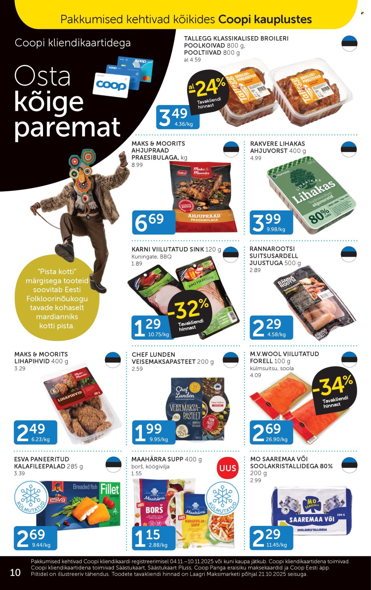 coop - Coop kliendileht (4.11 - 10.11.2025) - page: 10