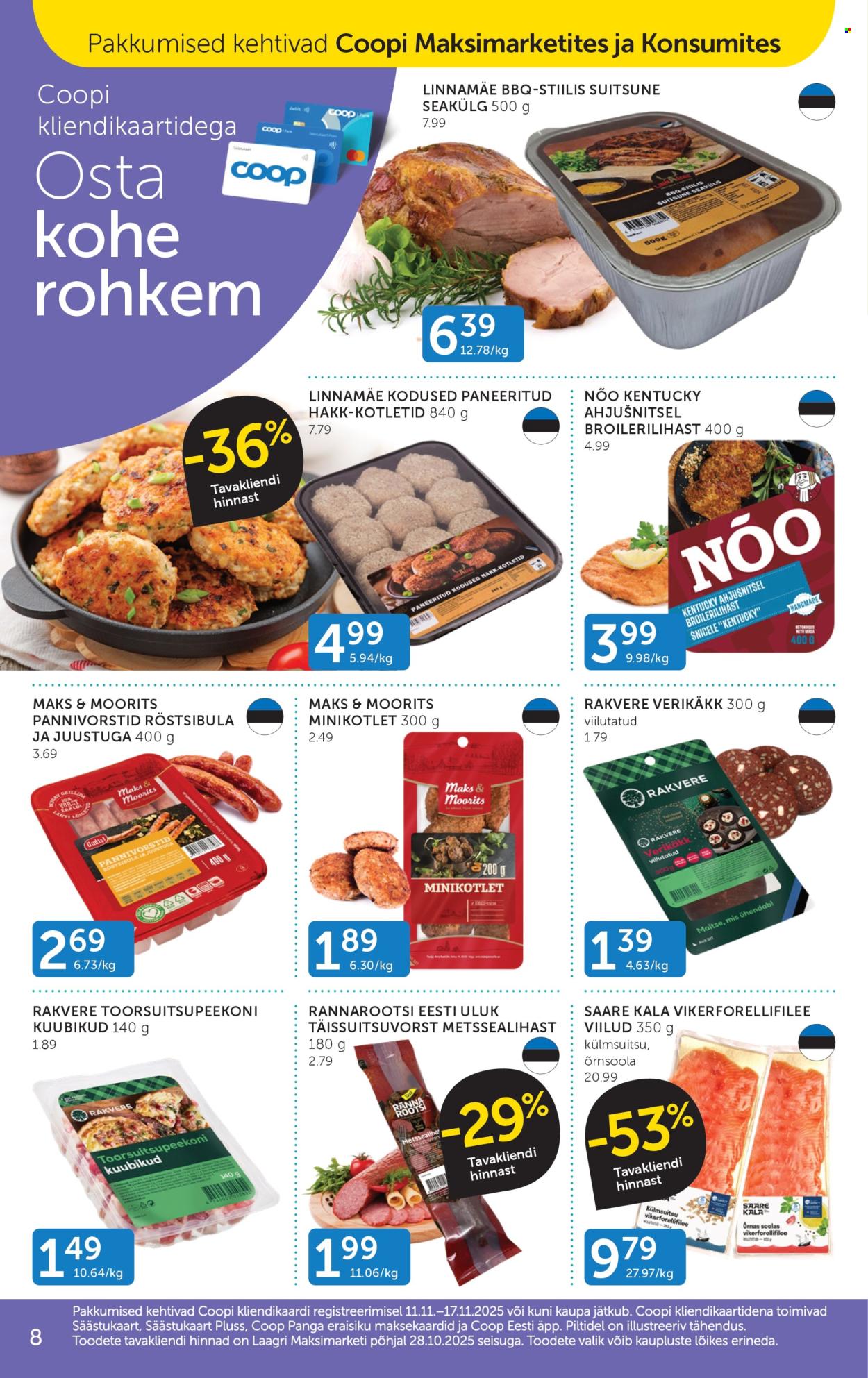 coop - Coop kliendileht (11.11 - 17.11.2025) - page: 8