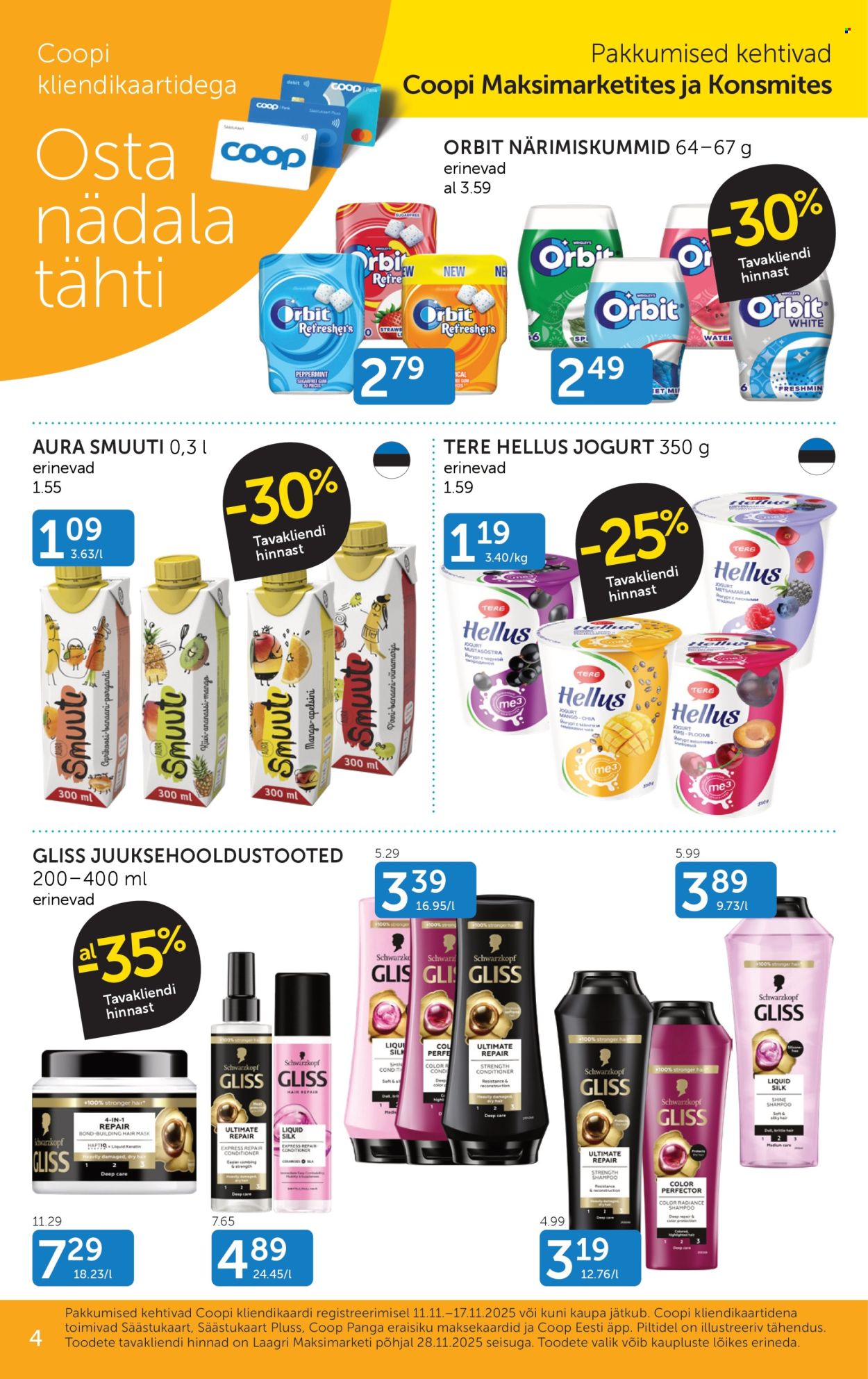 coop - Coop kliendileht (11.11 - 17.11.2025) - page: 4
