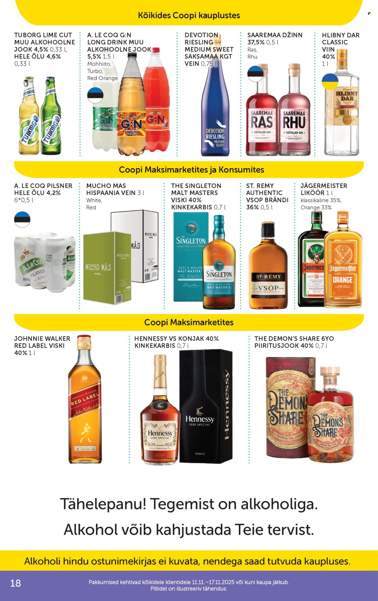 coop - Coop kliendileht (11.11 - 17.11.2025) - page: 18