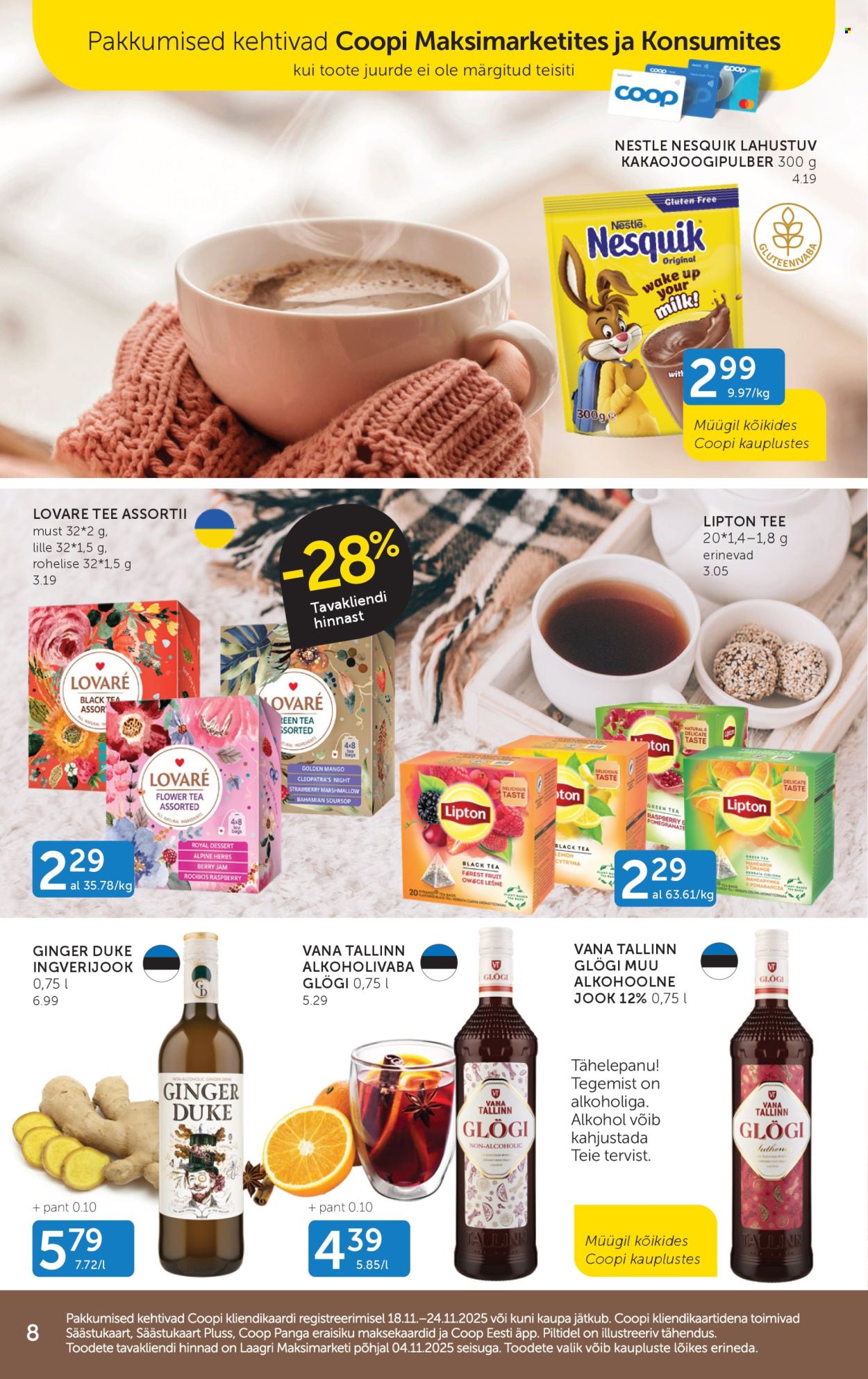 coop - Coop kliendileht (18.11 - 24.11.2025) - page: 8