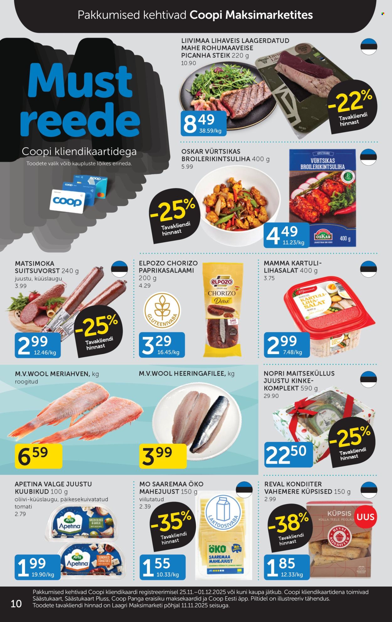 coop - Coop kliendileht (25.11 - 1.12.2025) - page: 10