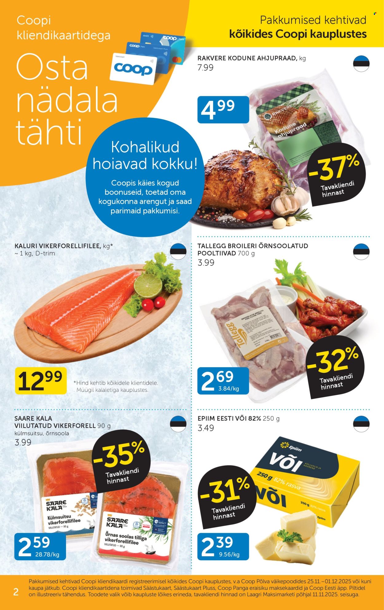 coop - Coop kliendileht (25.11 - 1.12.2025) - page: 2
