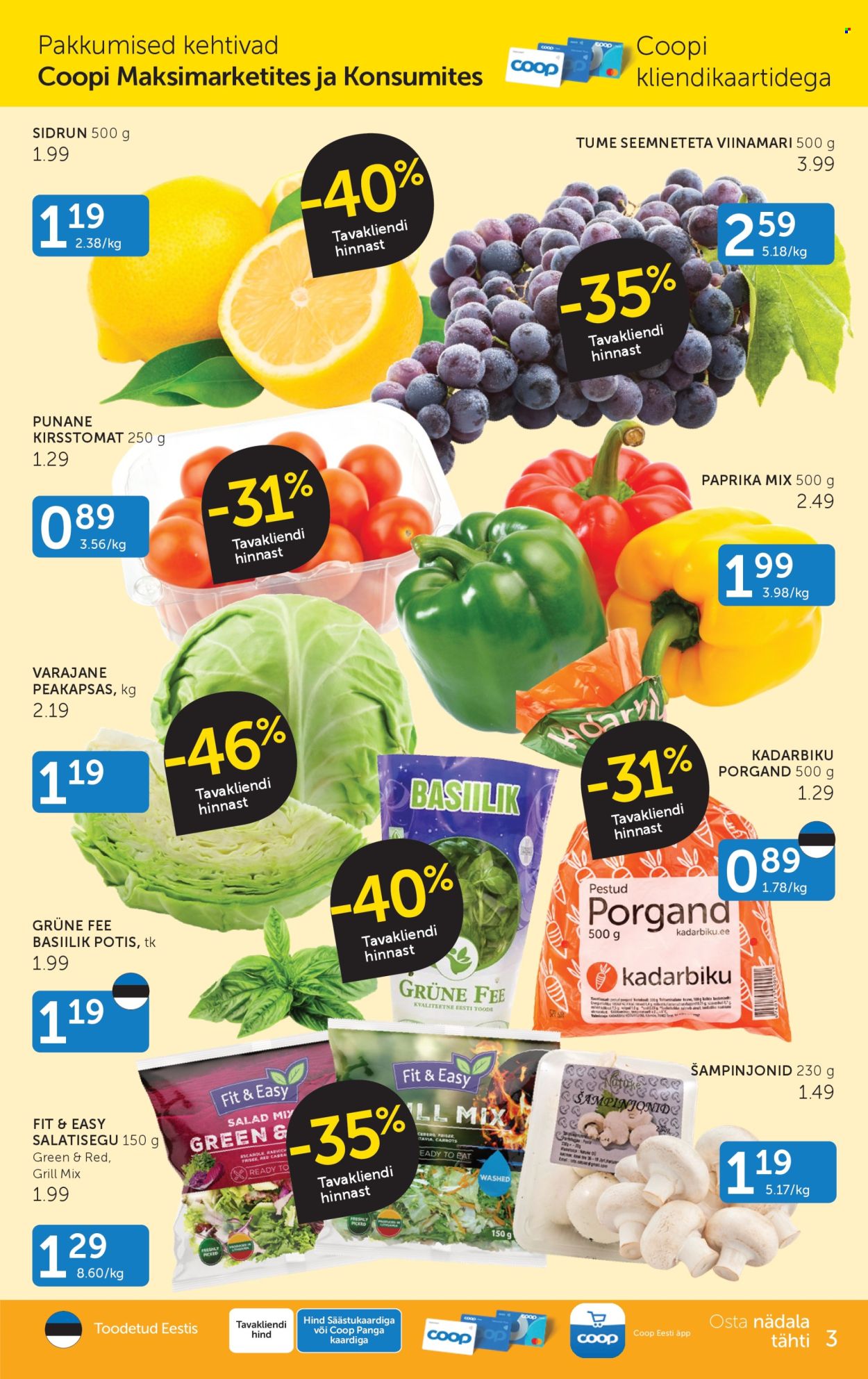 coop - Coop kliendileht (25.11 - 1.12.2025) - page: 3