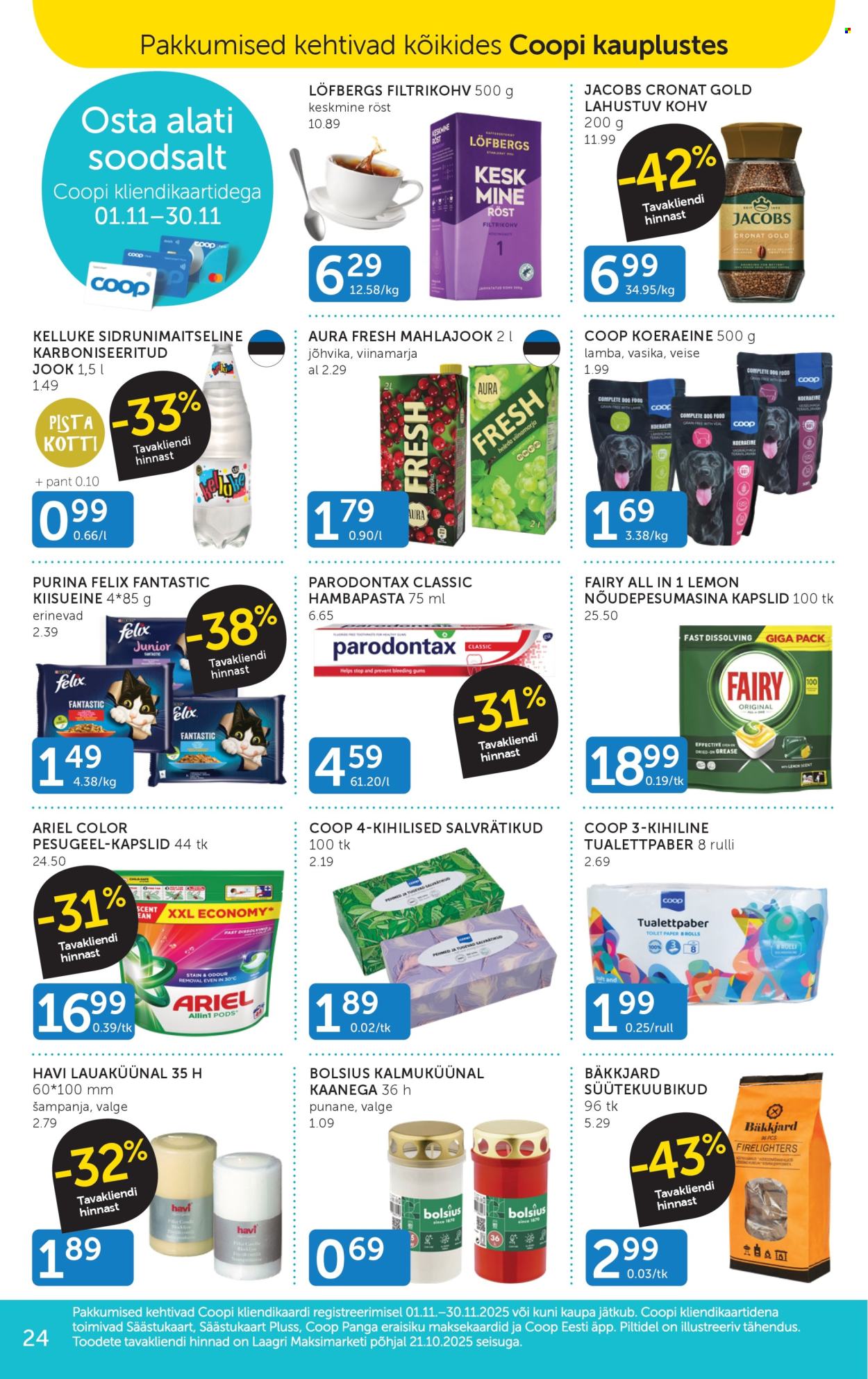 coop - Coop kliendileht (25.11 - 1.12.2025) - page: 24