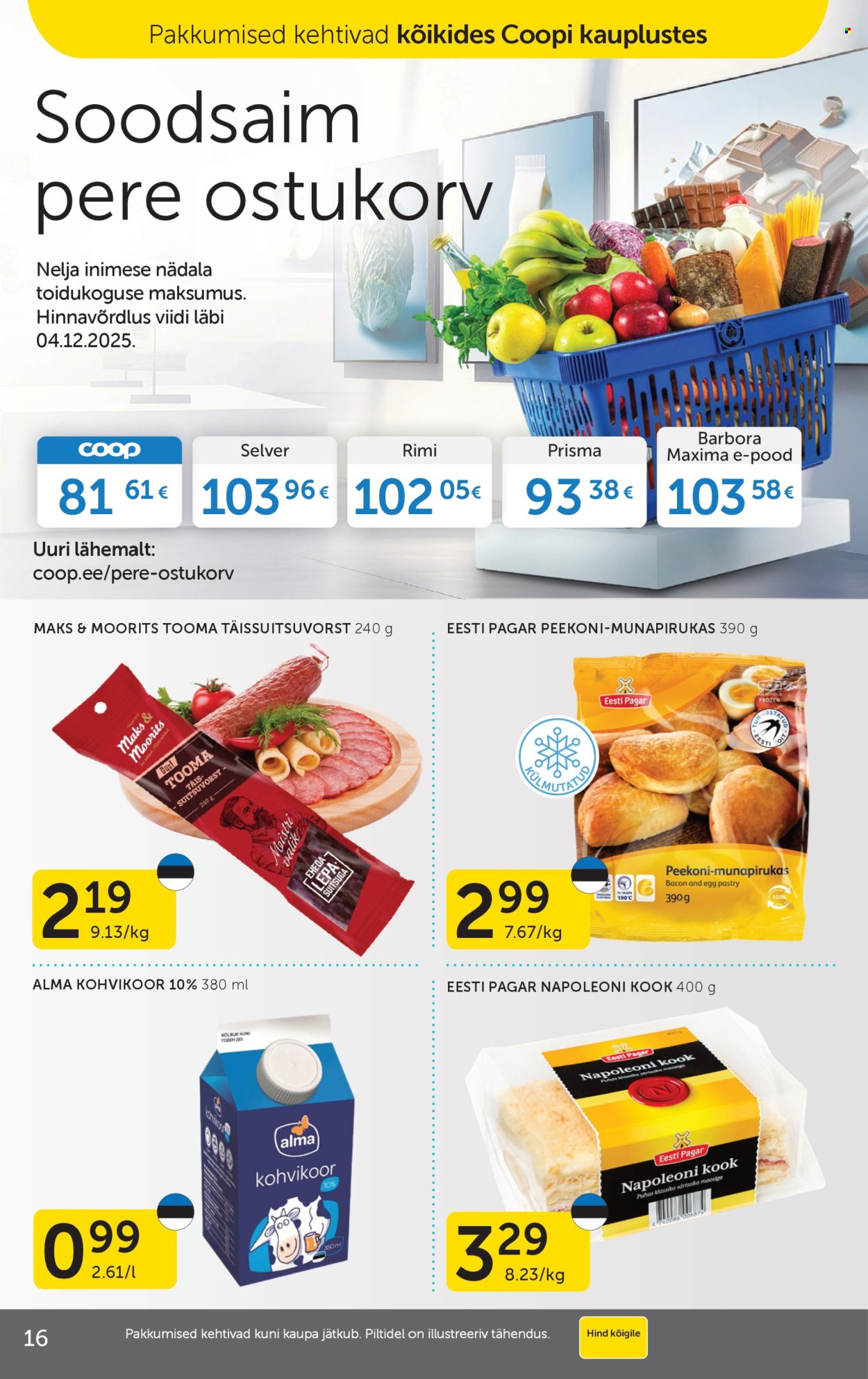 coop - Coop kliendileht (23.12 - 29.12.2025) - page: 16