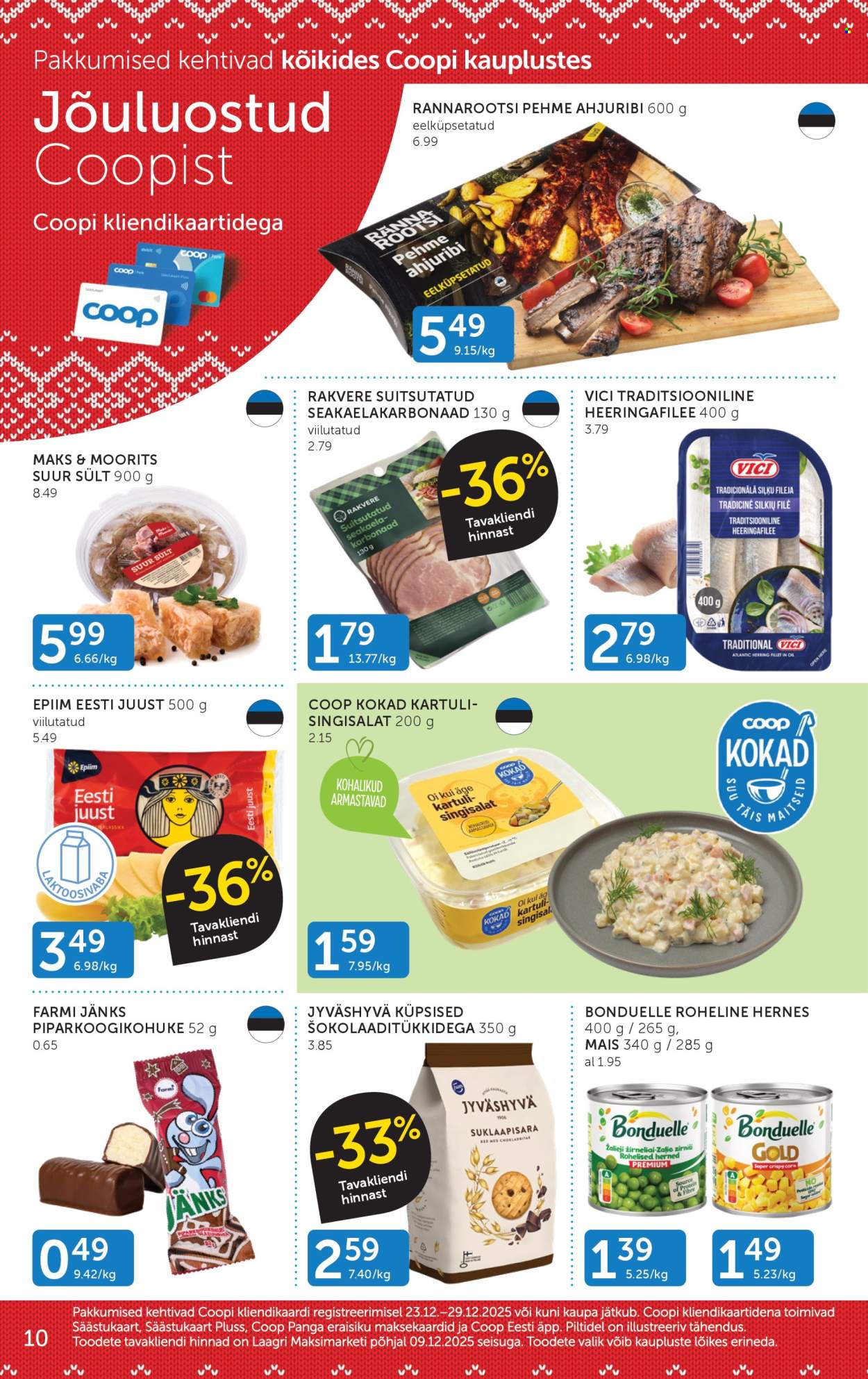 coop - Coop kliendileht (23.12 - 29.12.2025) - page: 10