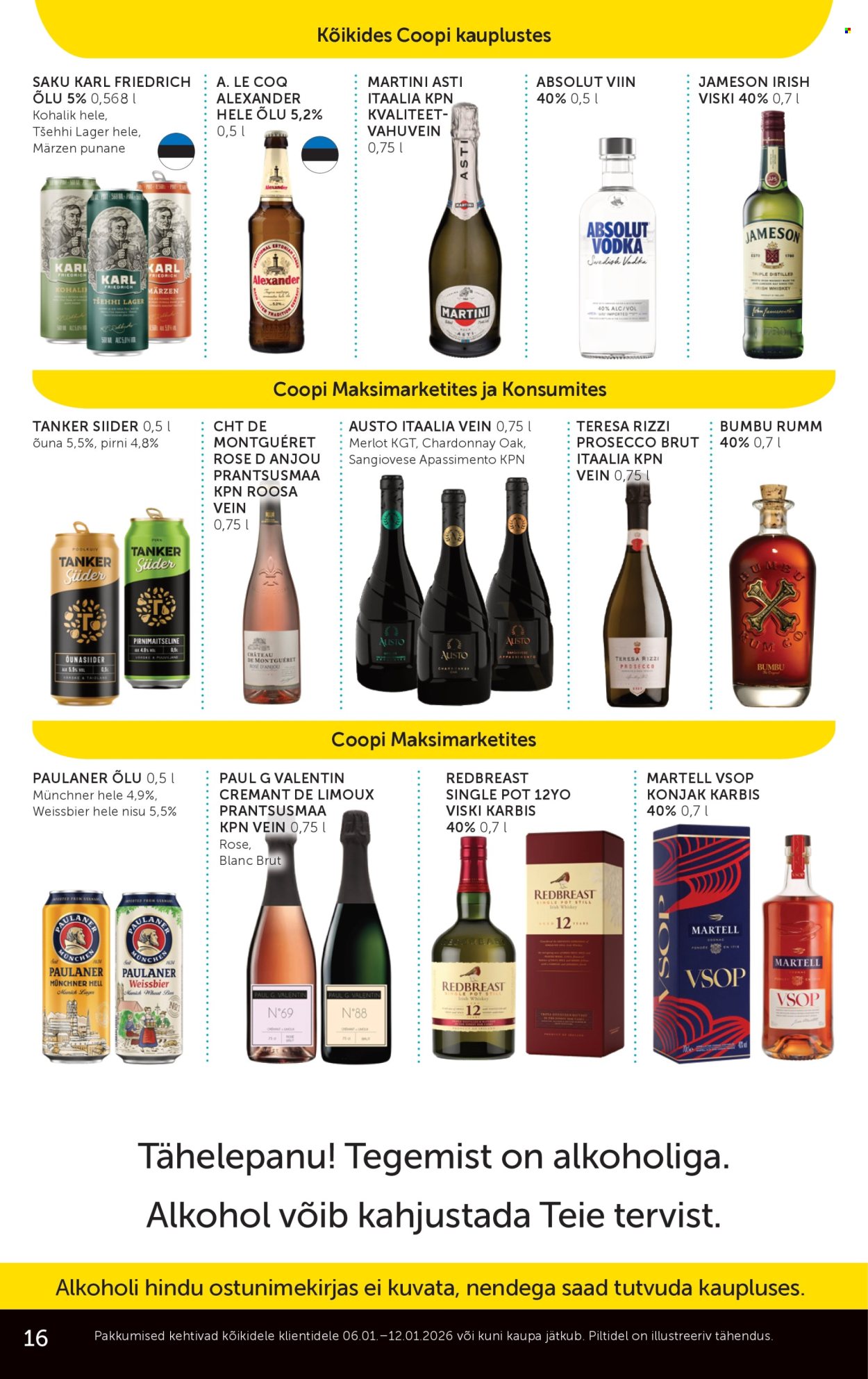 coop - Coop kliendileht (6.01 - 12.01.2026) - page: 16