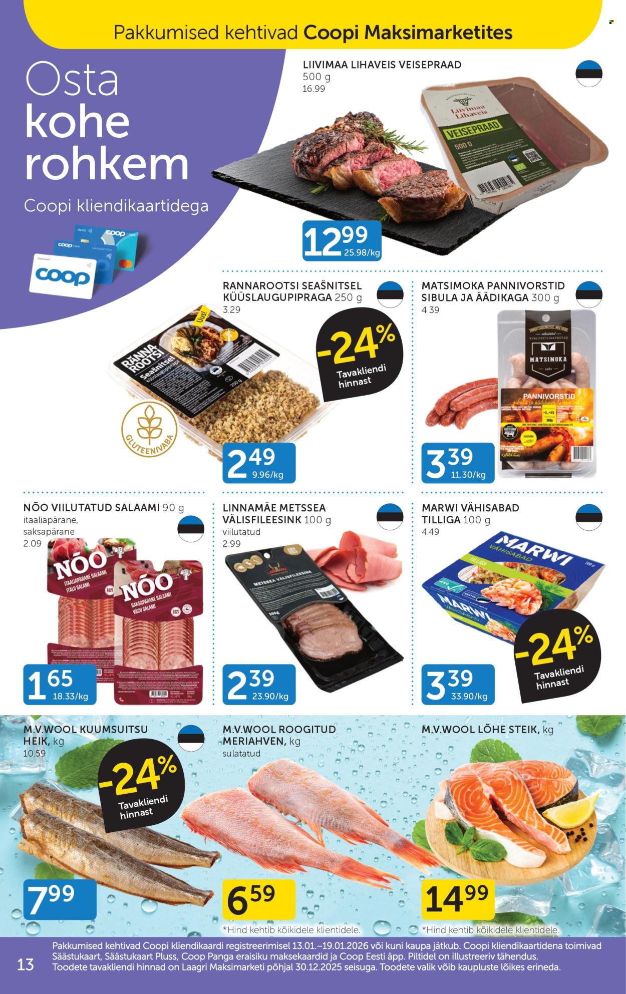 coop - Coop kliendileht (13.01 - 19.01.2026) - page: 13