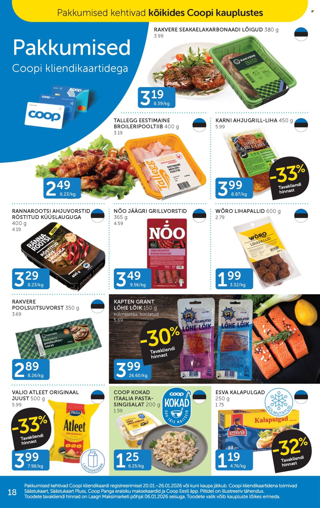 coop - Coop kliendileht (20.01 - 26.01.2026) - page: 18