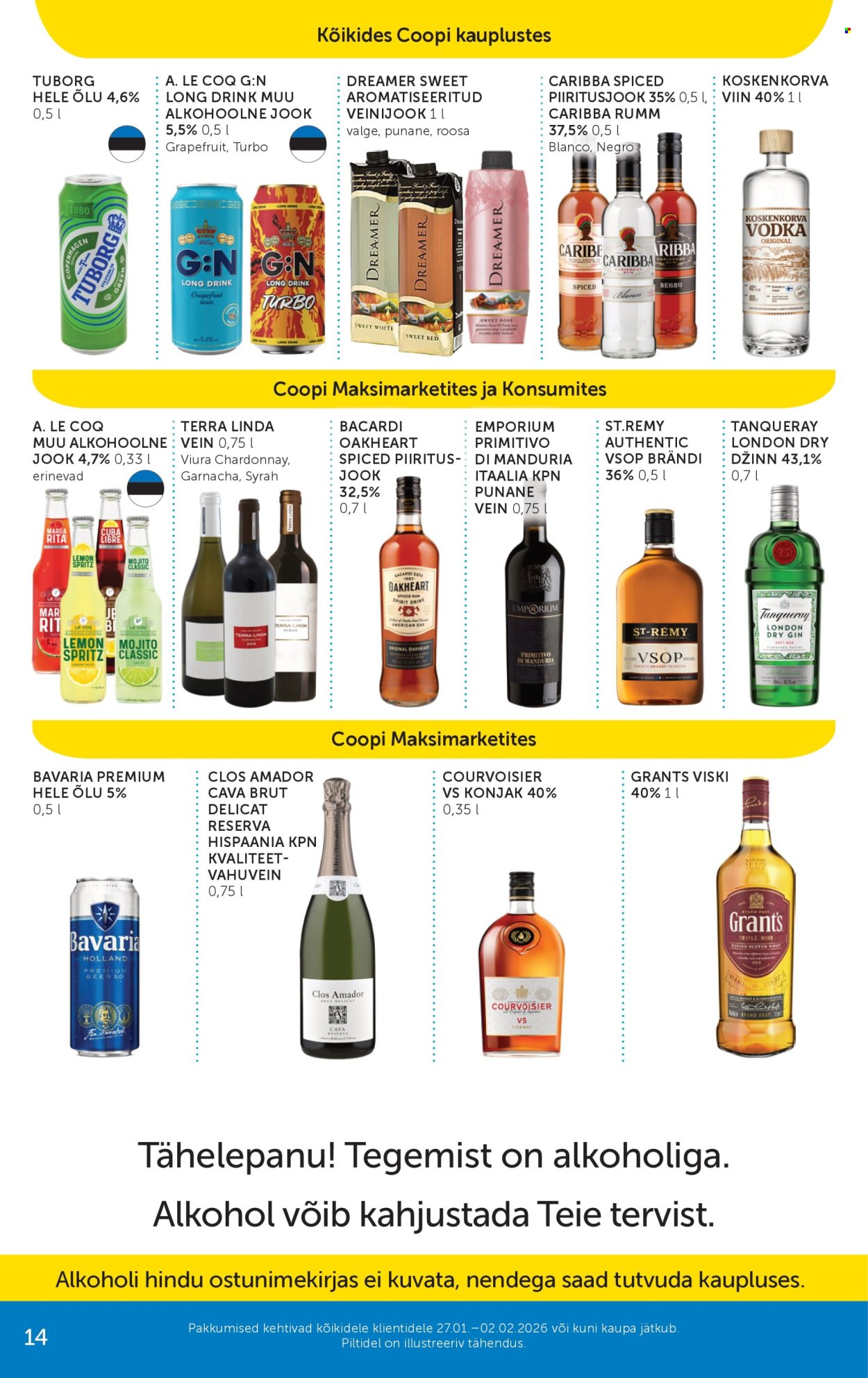 coop - Coop kliendileht (27.01 - 2.02.2026) - page: 14