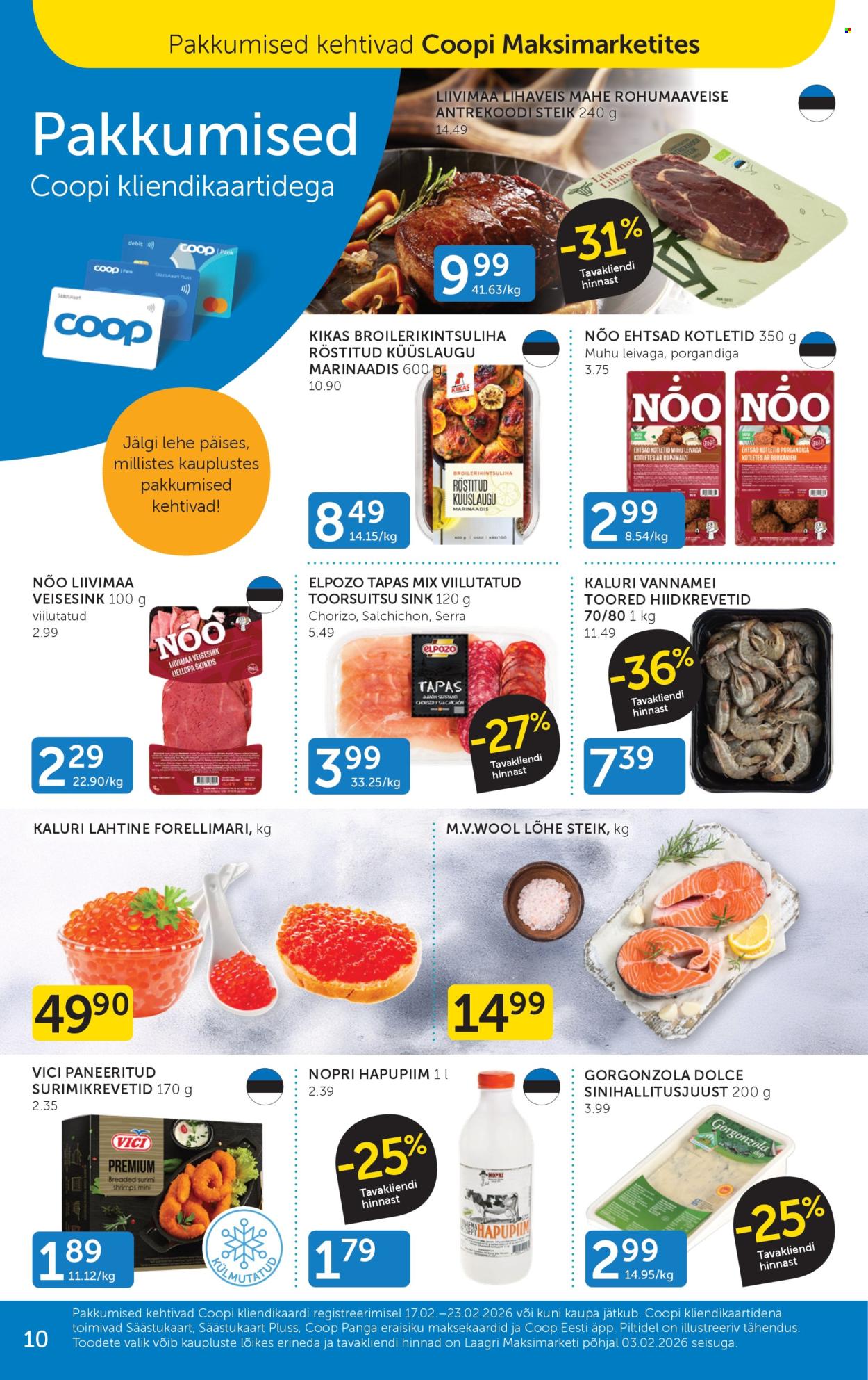coop - Coop kliendileht (17.02 - 23.02.2026) - page: 10