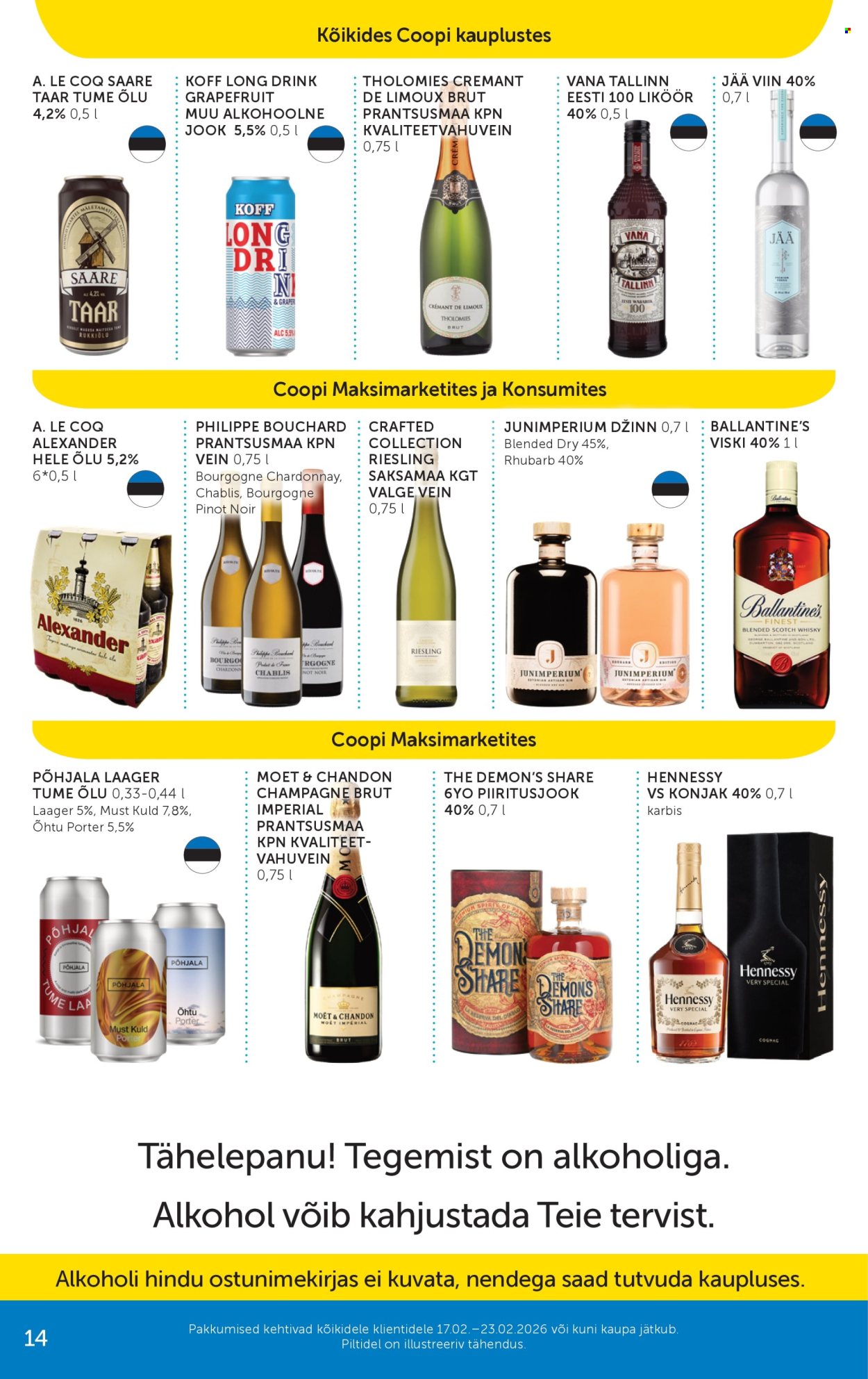 coop - Coop kliendileht (17.02 - 23.02.2026) - page: 14