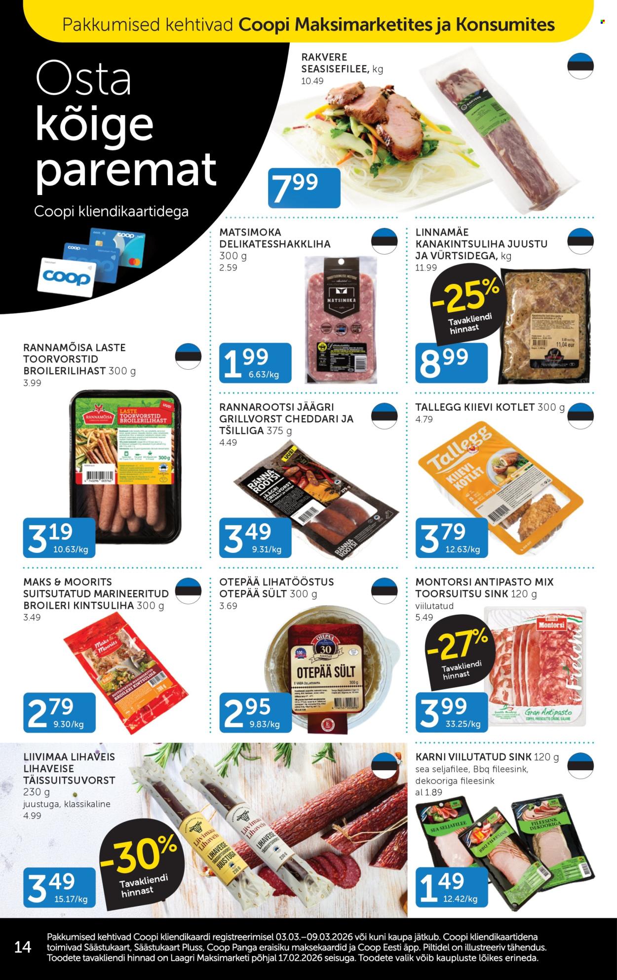 coop - Coop kliendileht (3.03 - 9.03.2026) - page: 14