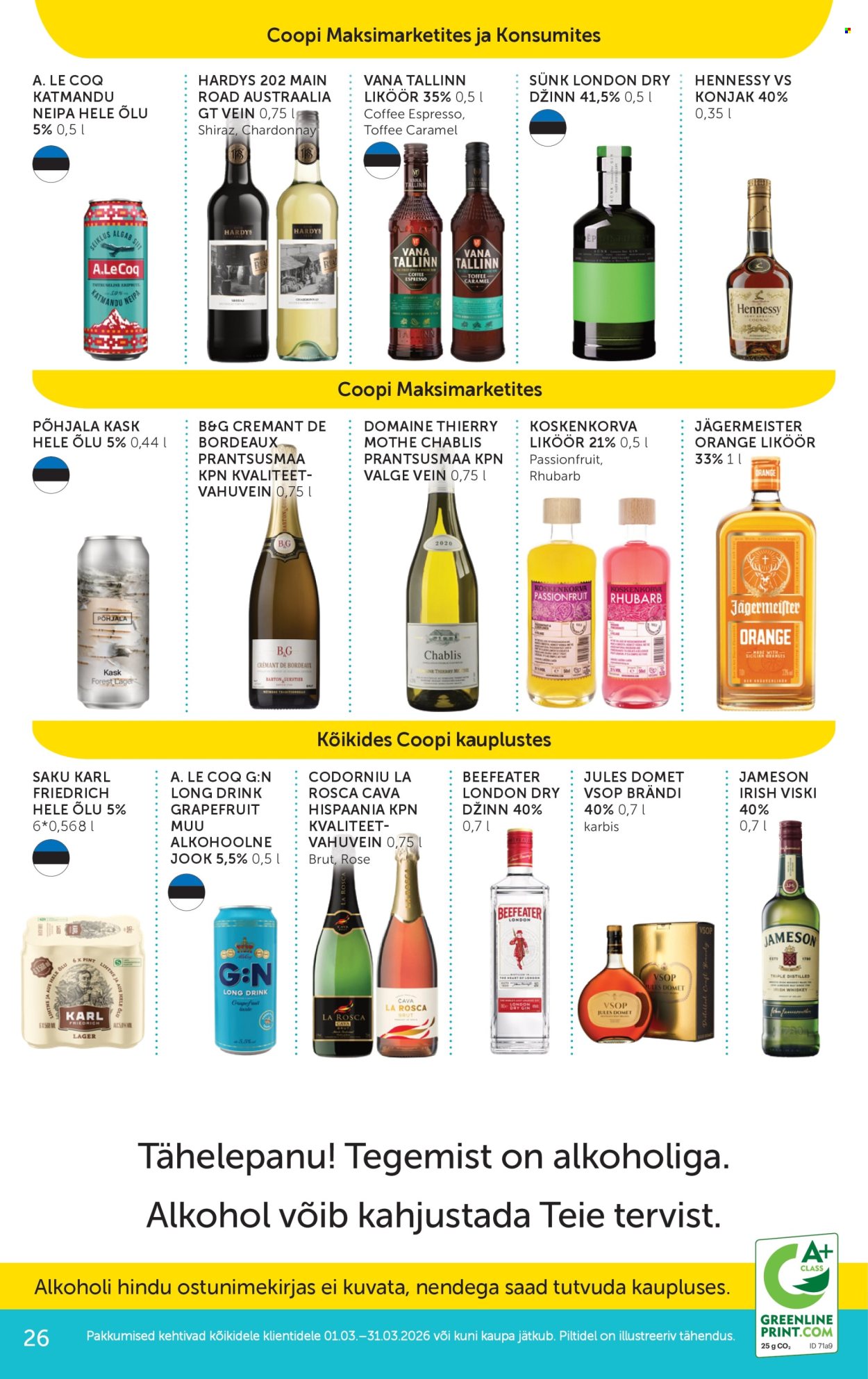 coop - Coop kliendileht (3.03 - 9.03.2026) - page: 26