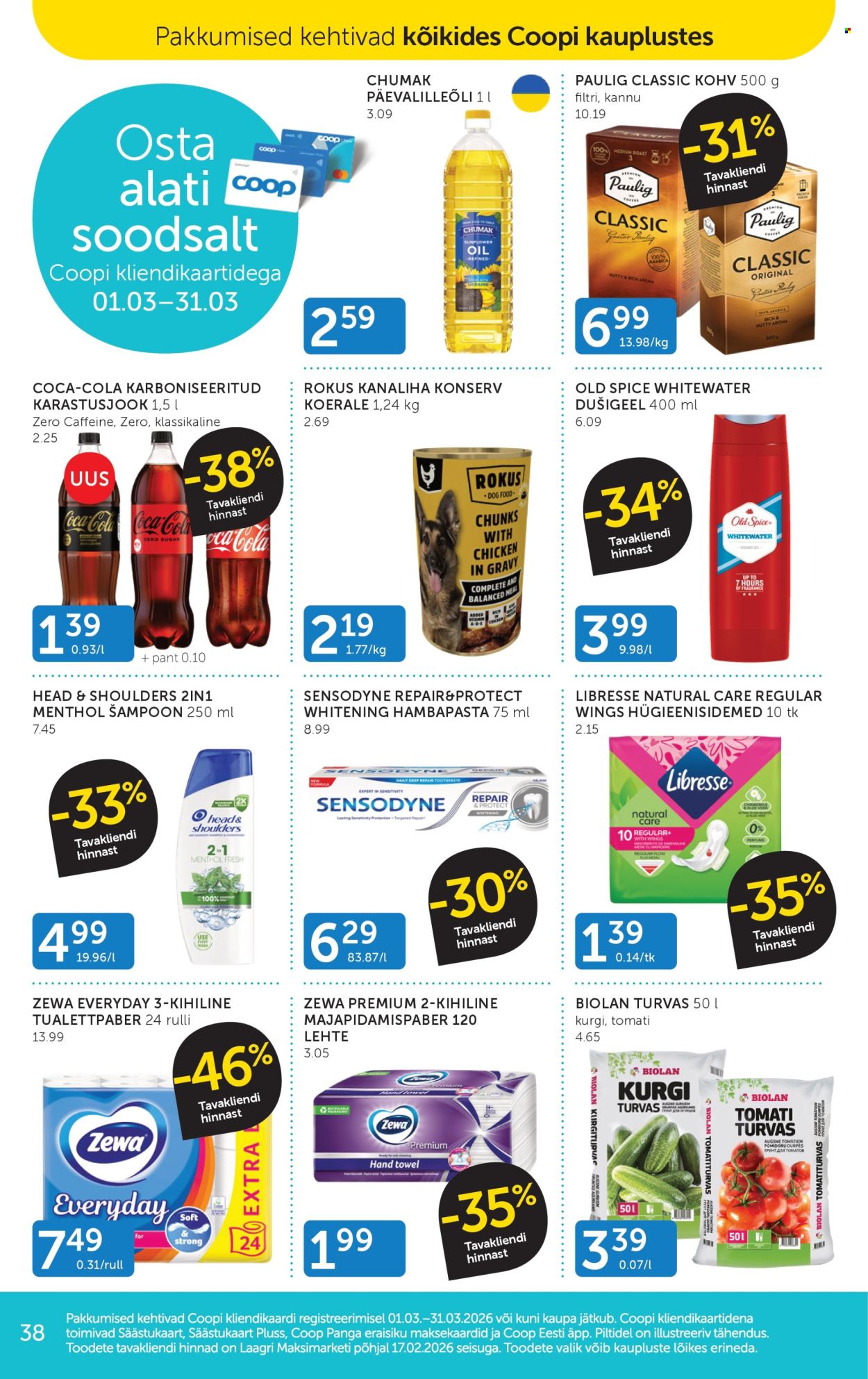 coop - Coop kliendileht (10.03 - 16.03.2026) - page: 38