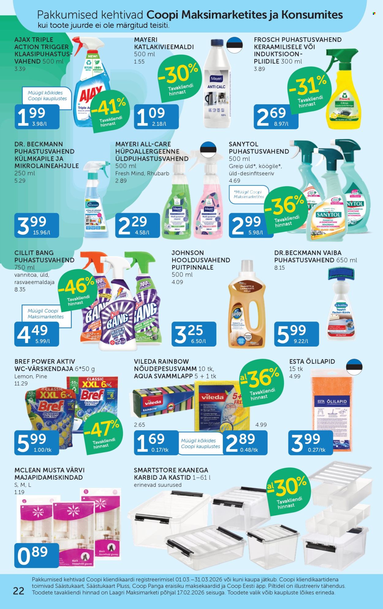 coop - Coop kliendileht (17.03 - 23.03.2026) - page: 22