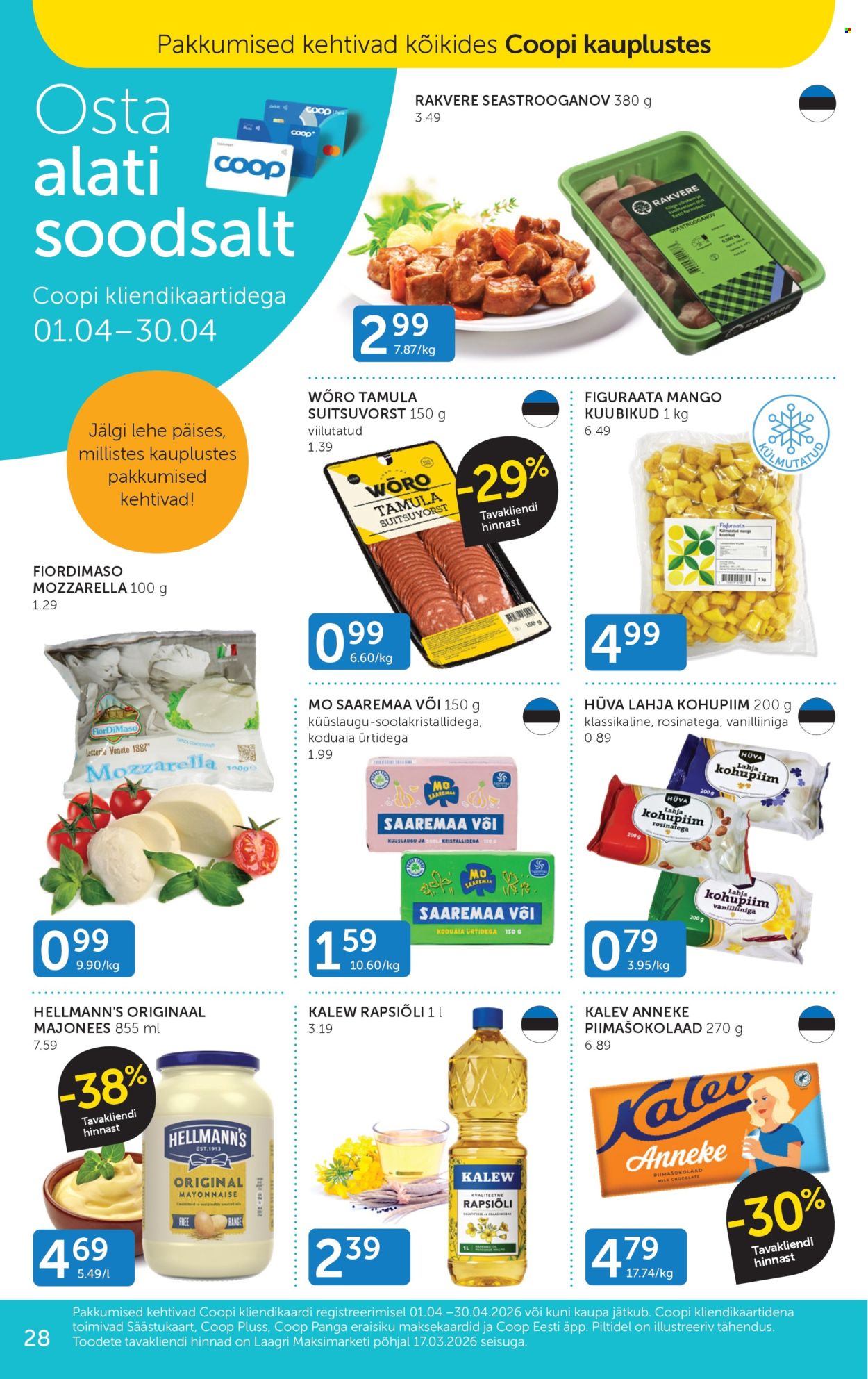 coop - Coop kliendileht (14.04 - 20.04.2026) - page: 28