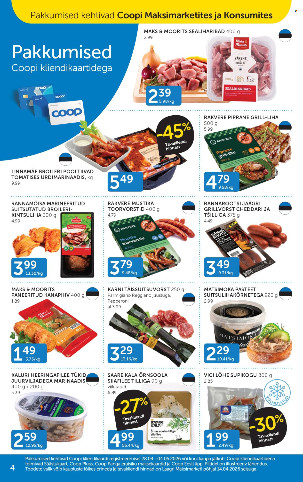 coop - Coop kliendileht (28.04 - 4.05.2026) - page: 4