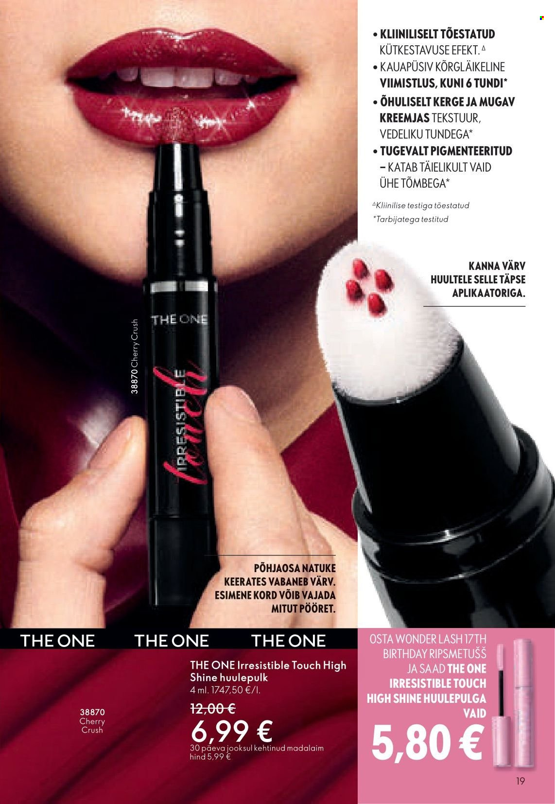 oriflame - Oriflame kliendileht - Kataloog 04 - page: 19