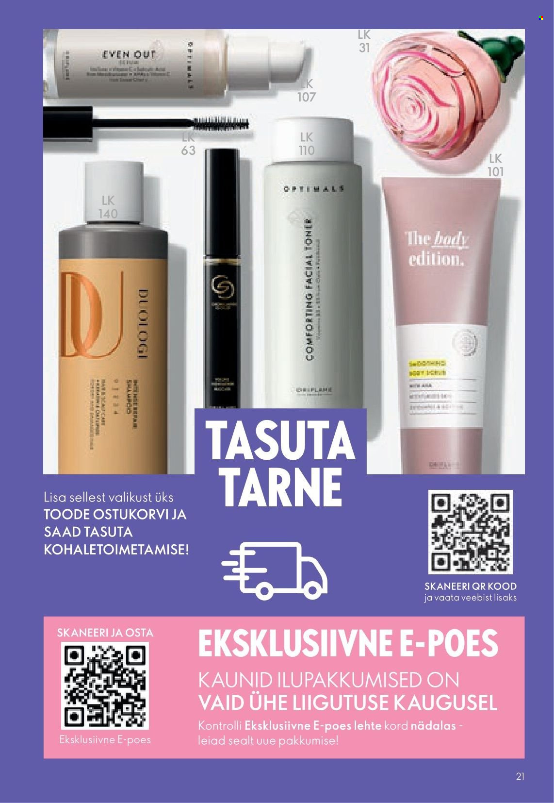 oriflame - Oriflame kliendileht - Kataloog 04 - page: 21