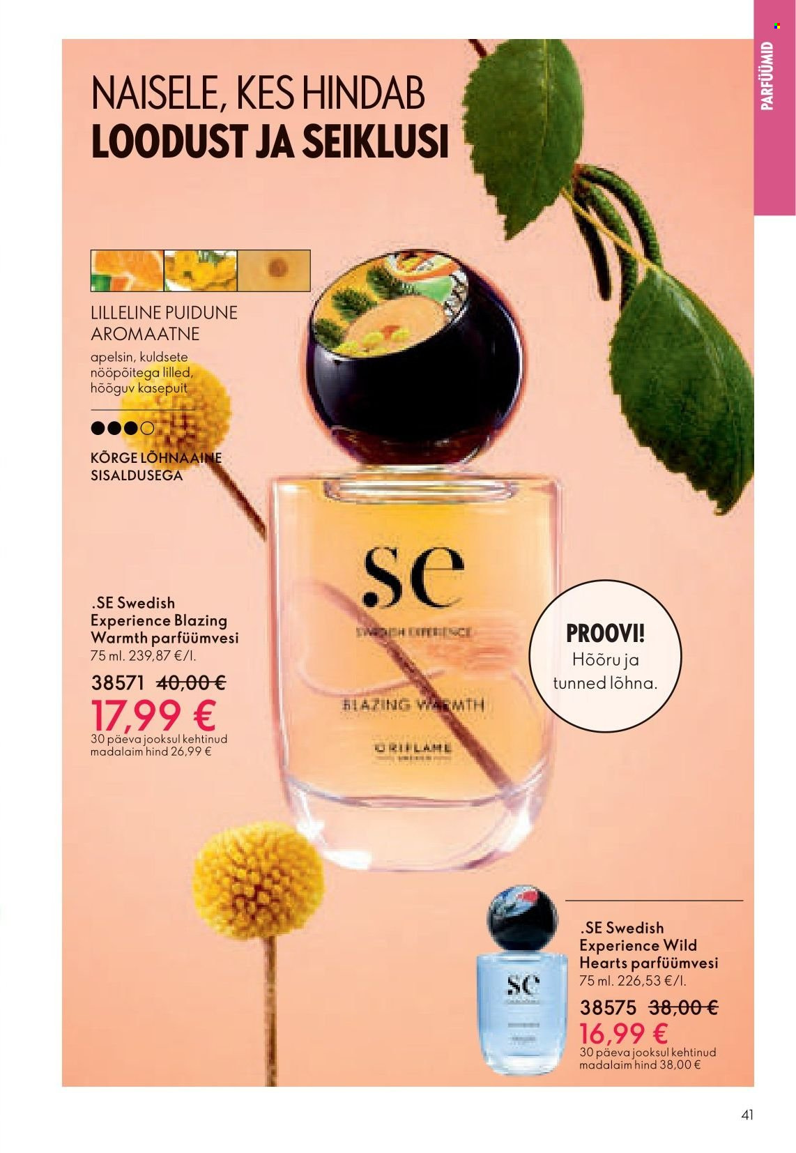 oriflame - Oriflame kliendileht - Kataloog 04 - page: 41