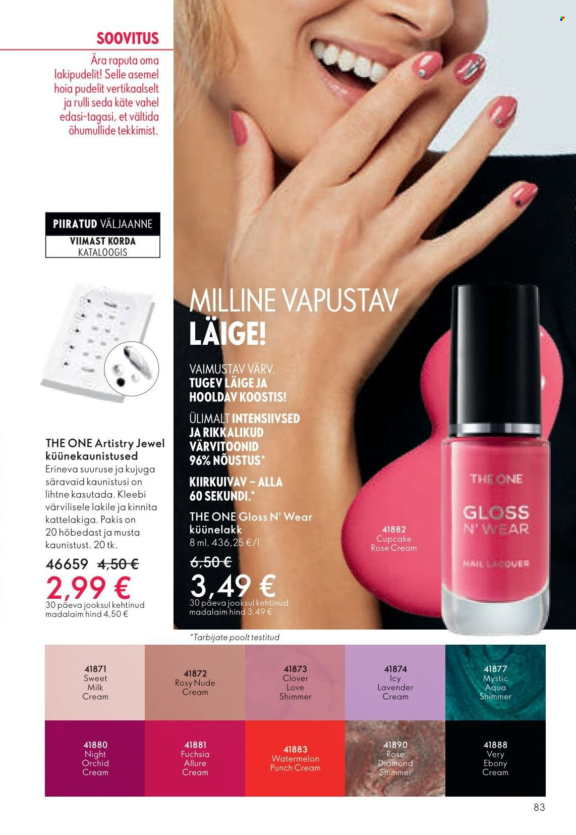 oriflame - Oriflame kliendileht - Kataloog 04 - page: 83