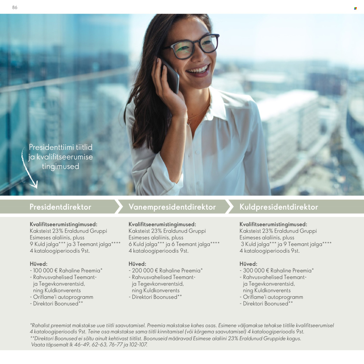 oriflame - Oriflame kliendileht - Brändi Partneri Preemiaplaan - page: 86